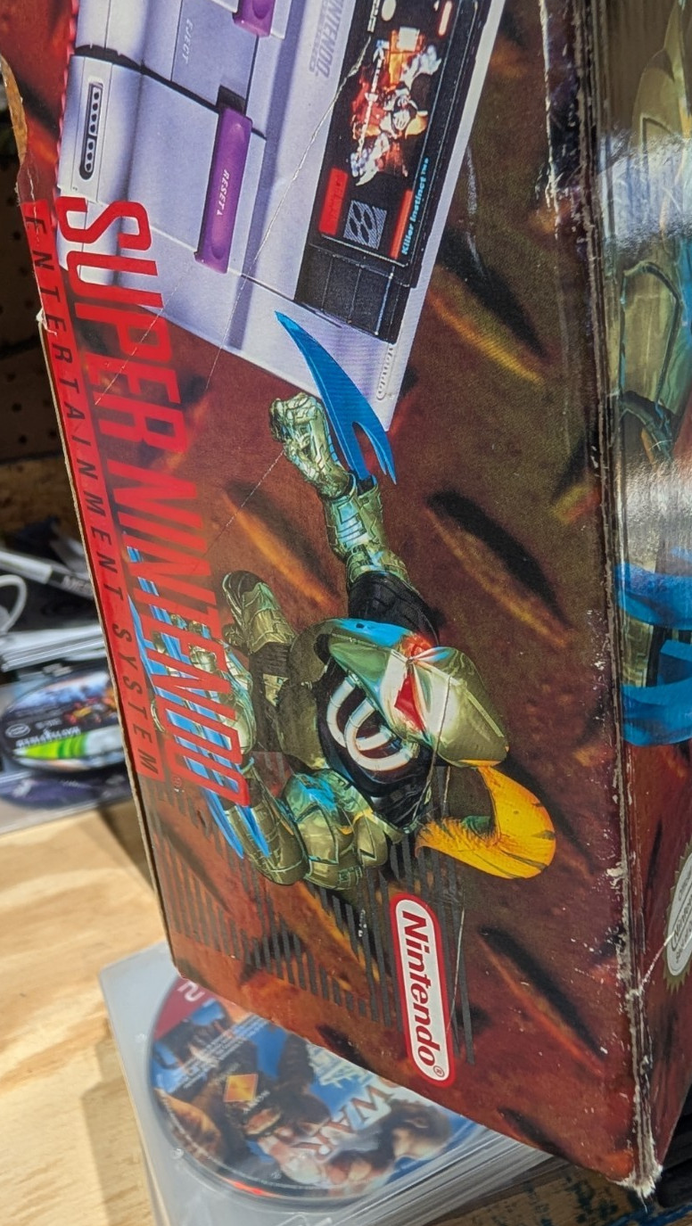 Super Nintendo (SNES) Killer Instinct Console Set – CIB IN BOX Matching Serial