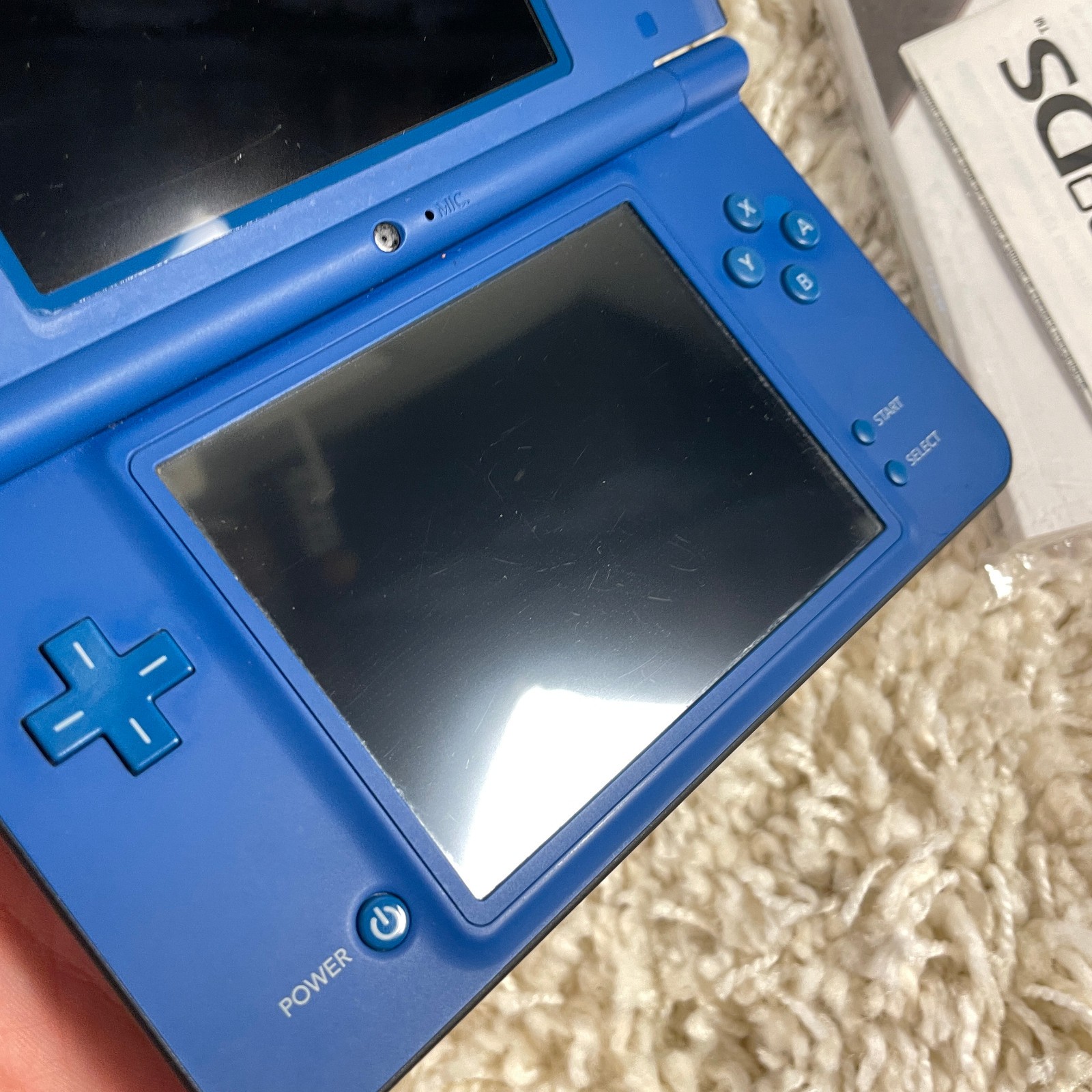 Nintendo DSi XL Midnight Blue Handheld Console System UTL-001 Complete in Box