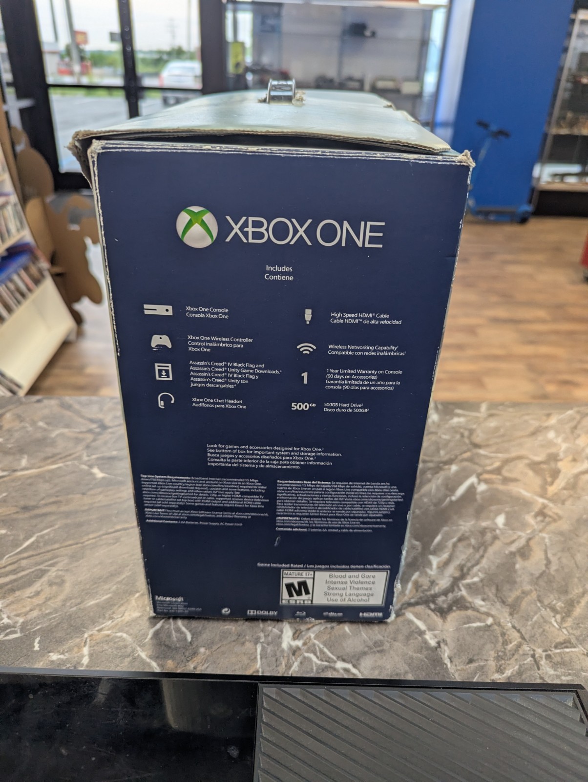 Microsoft Xbox One Assassin’s Creed Unity Bundle Game Console Combo