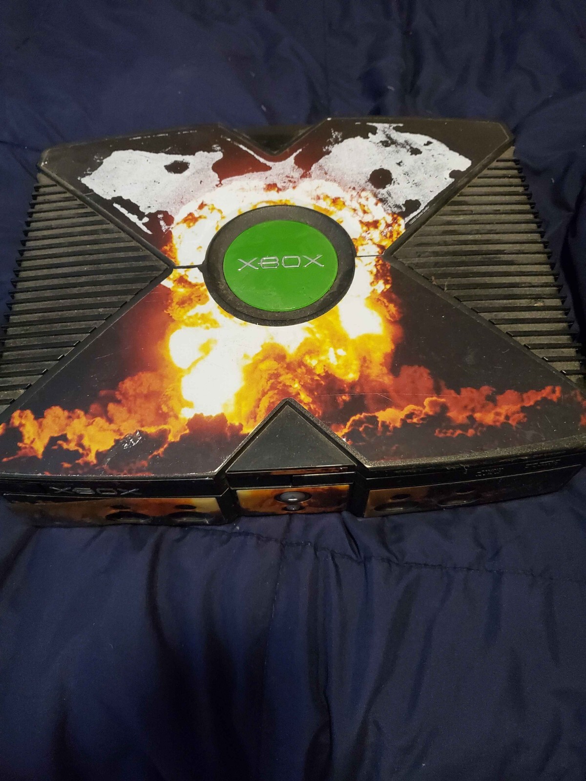 Original Microsoft Xbox – three controllers and 10 games