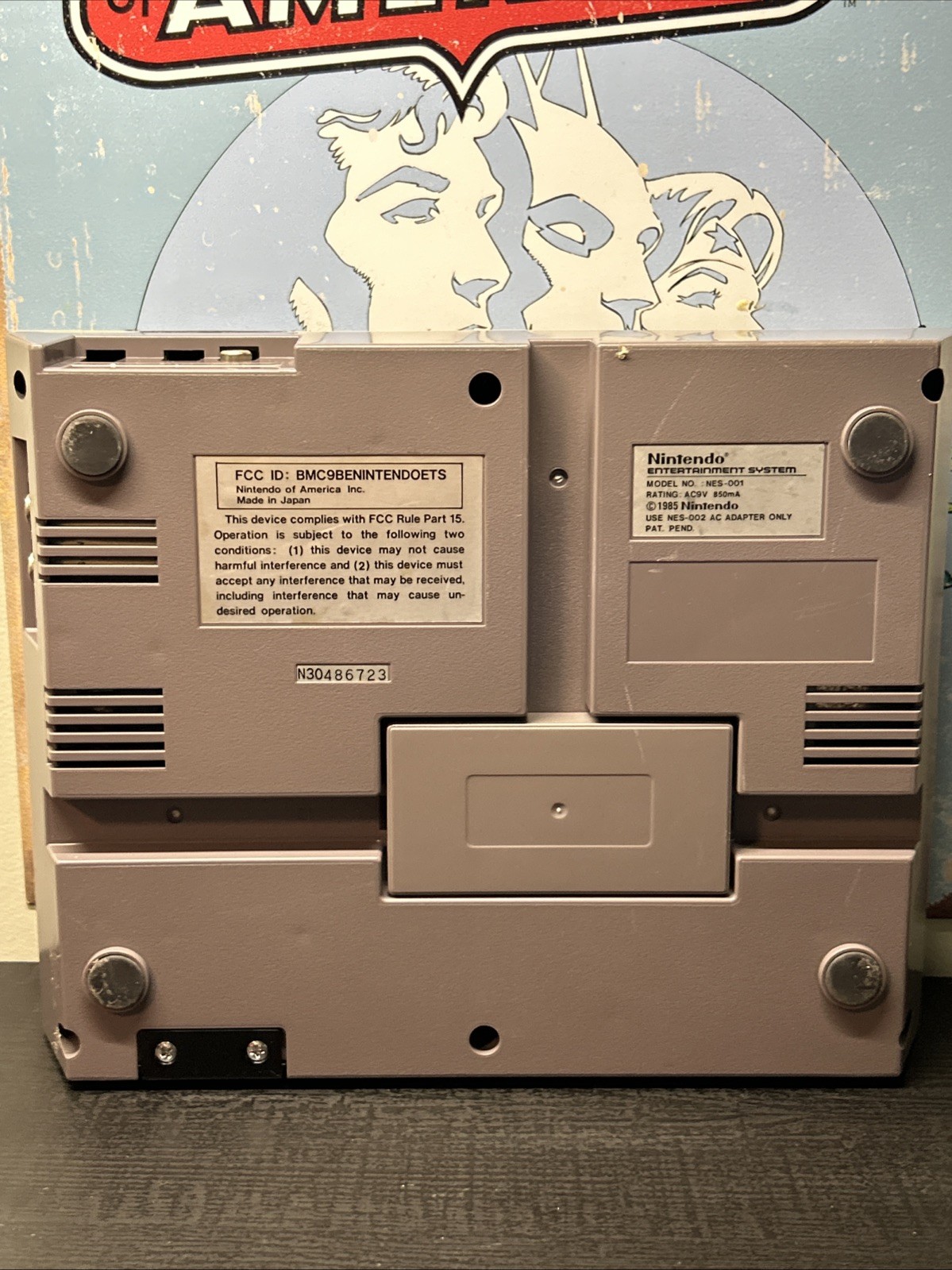 VTG 1985 Nintendo NES-001 Console 2 Controllers And Duck Hunt Gun🔥