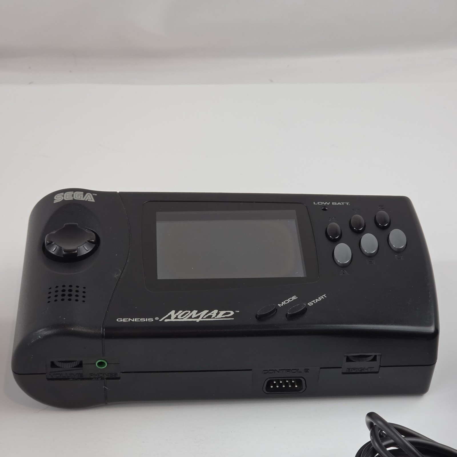 Sega Nomad Genesis Handheld Console MK-6100 W Power Adapter Tested & Working