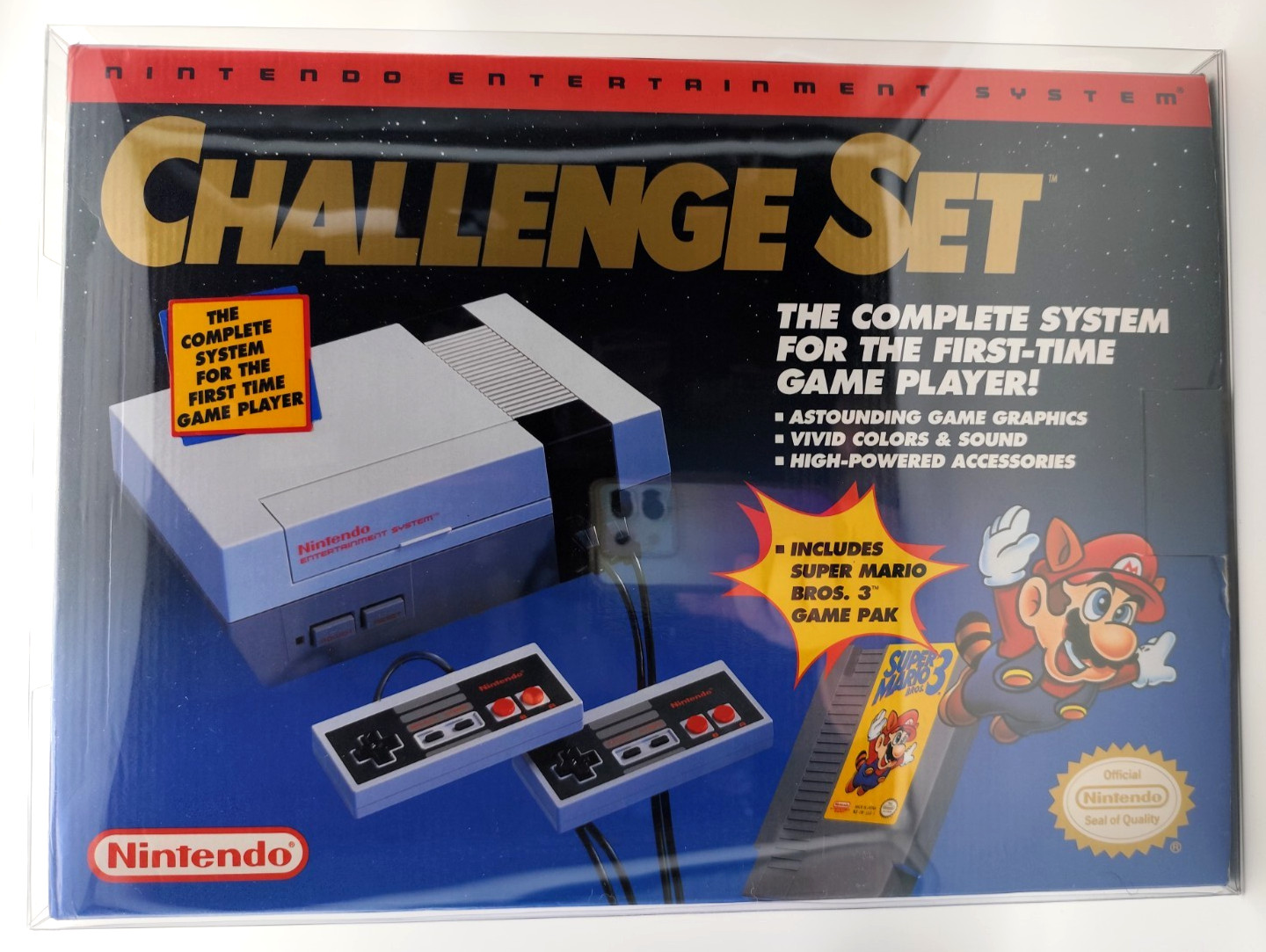Nintendo Entertainment System NES Mario 3 Challenge Set – NEW Never Played!
