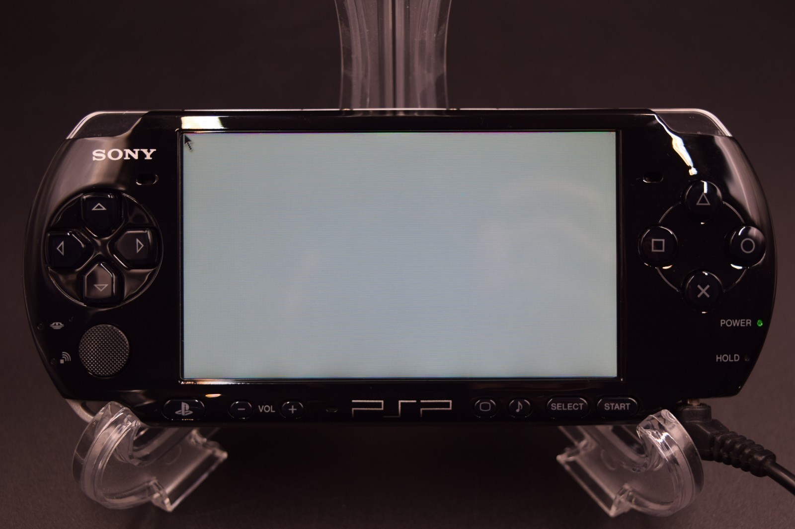 Sony PSP-3000 Piano Black Handheld Console Region Free Tested Good Condition
