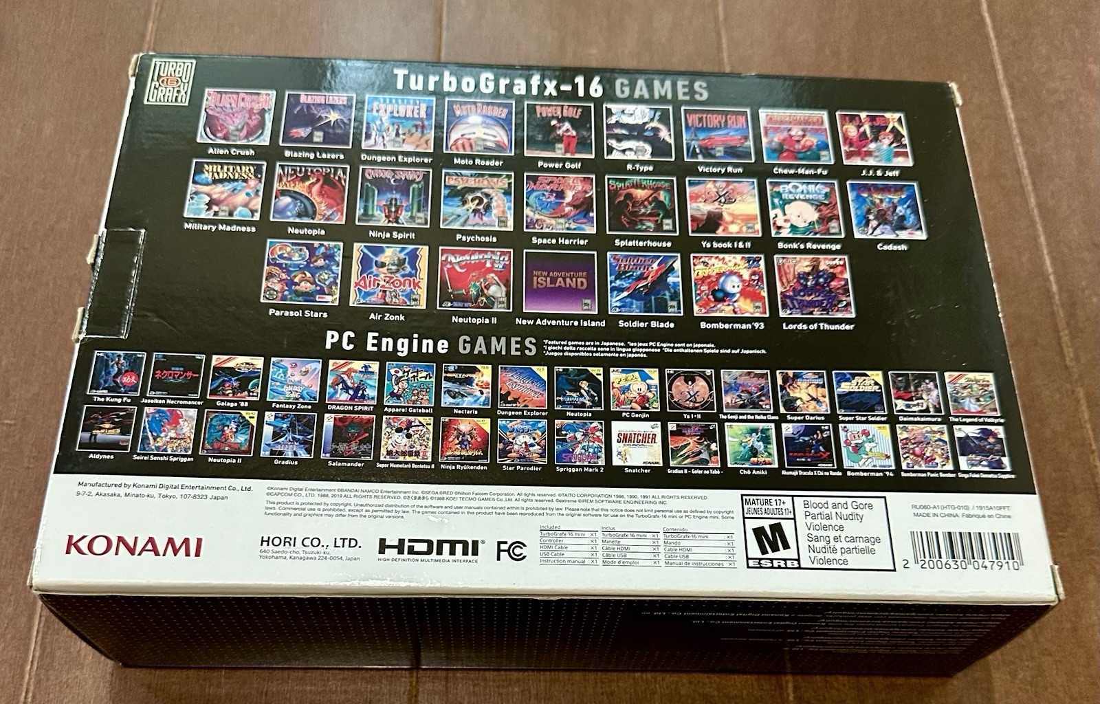 Turbografx 16 Mini Game Console 2020 Edition PC Engine TG16 HDMI Retro Classic