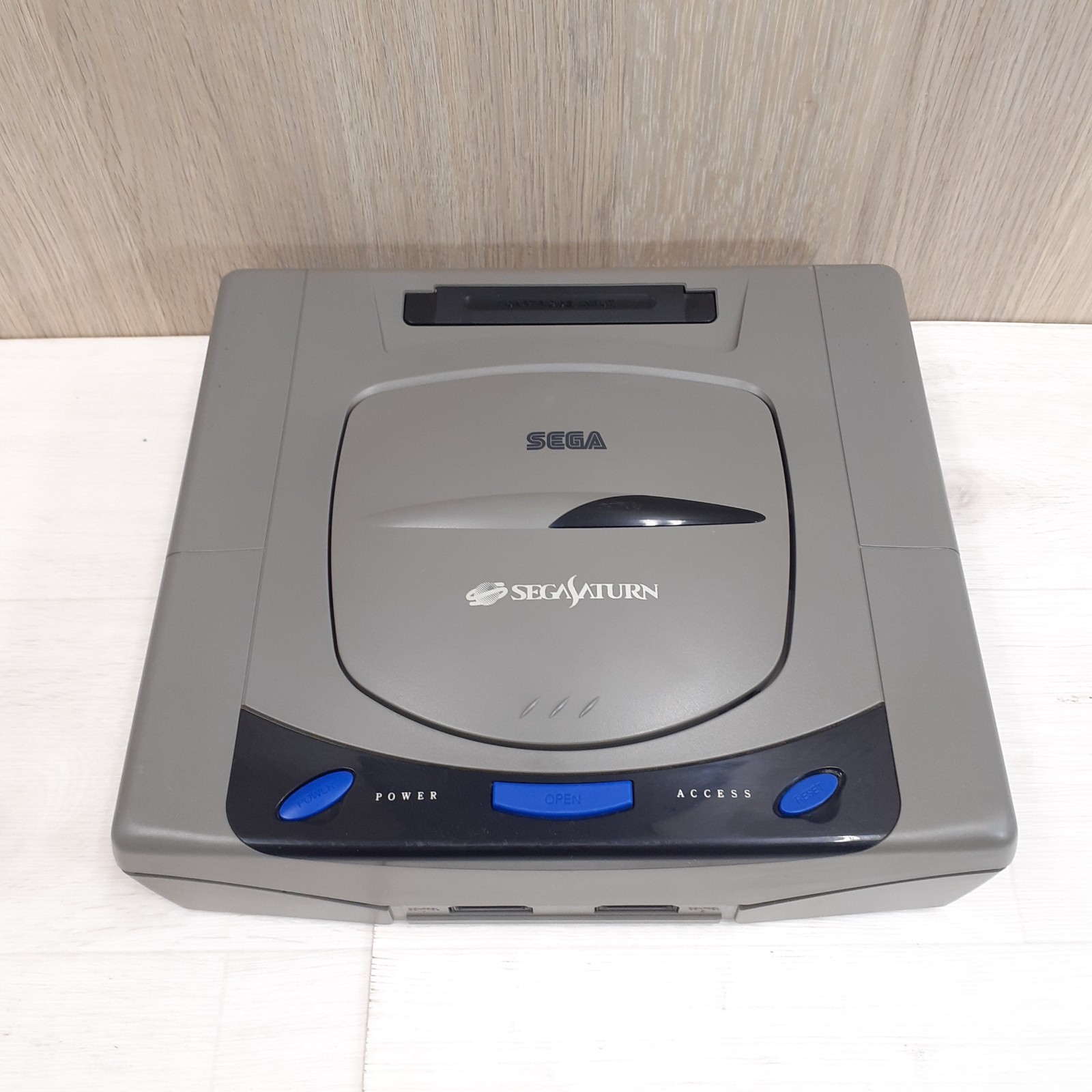 SEGA SATURN CONSOLE Bundle with 2 Controllers & 3 Games Gundam V. Fighter Japan