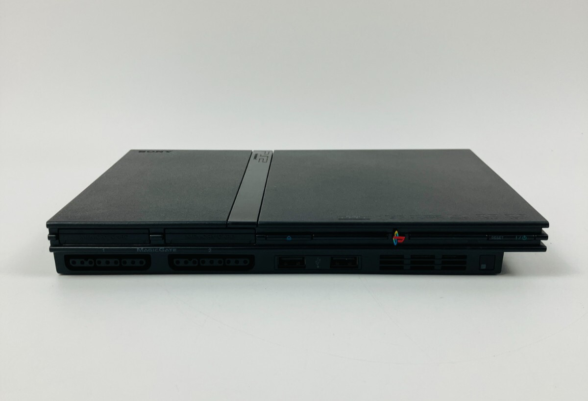 Sony PlayStation 2 SCPH-70000 Console w/ 2 Wired Controllers & 8MB Memory Card