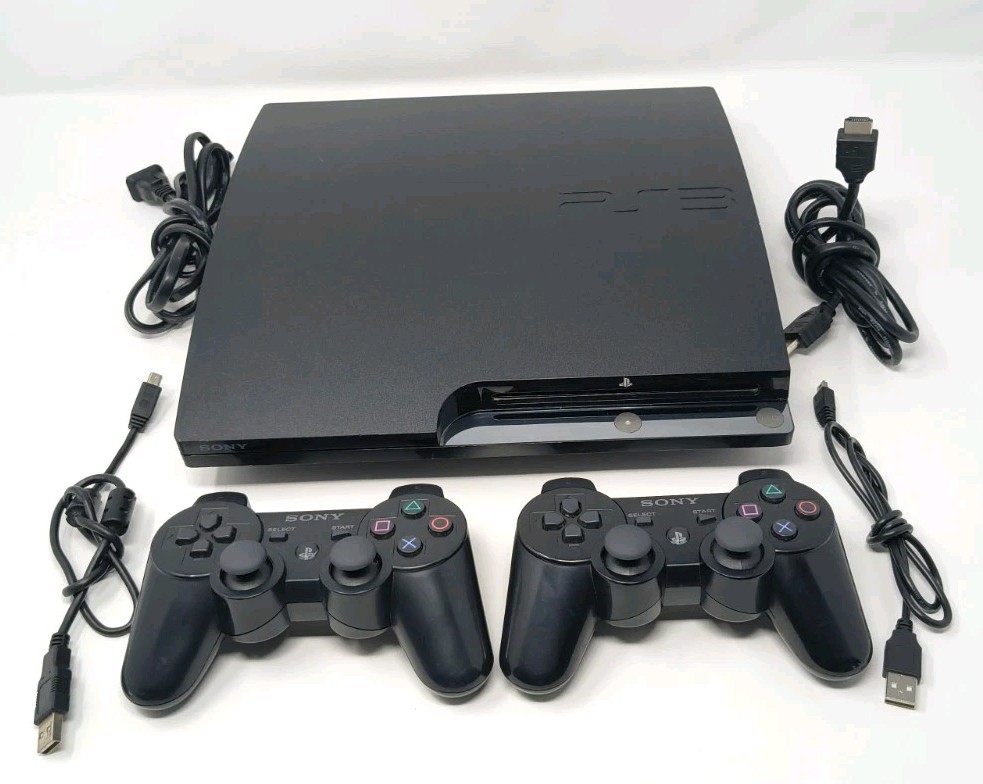 Sony PlayStation 3 Slim 160GB Console System – Black (CECH-2501A)