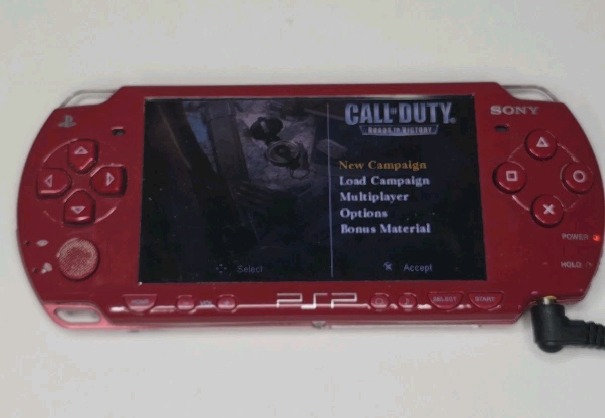 Sony PSP 2000 God of War Limited Edition Handheld System – CIB Complete