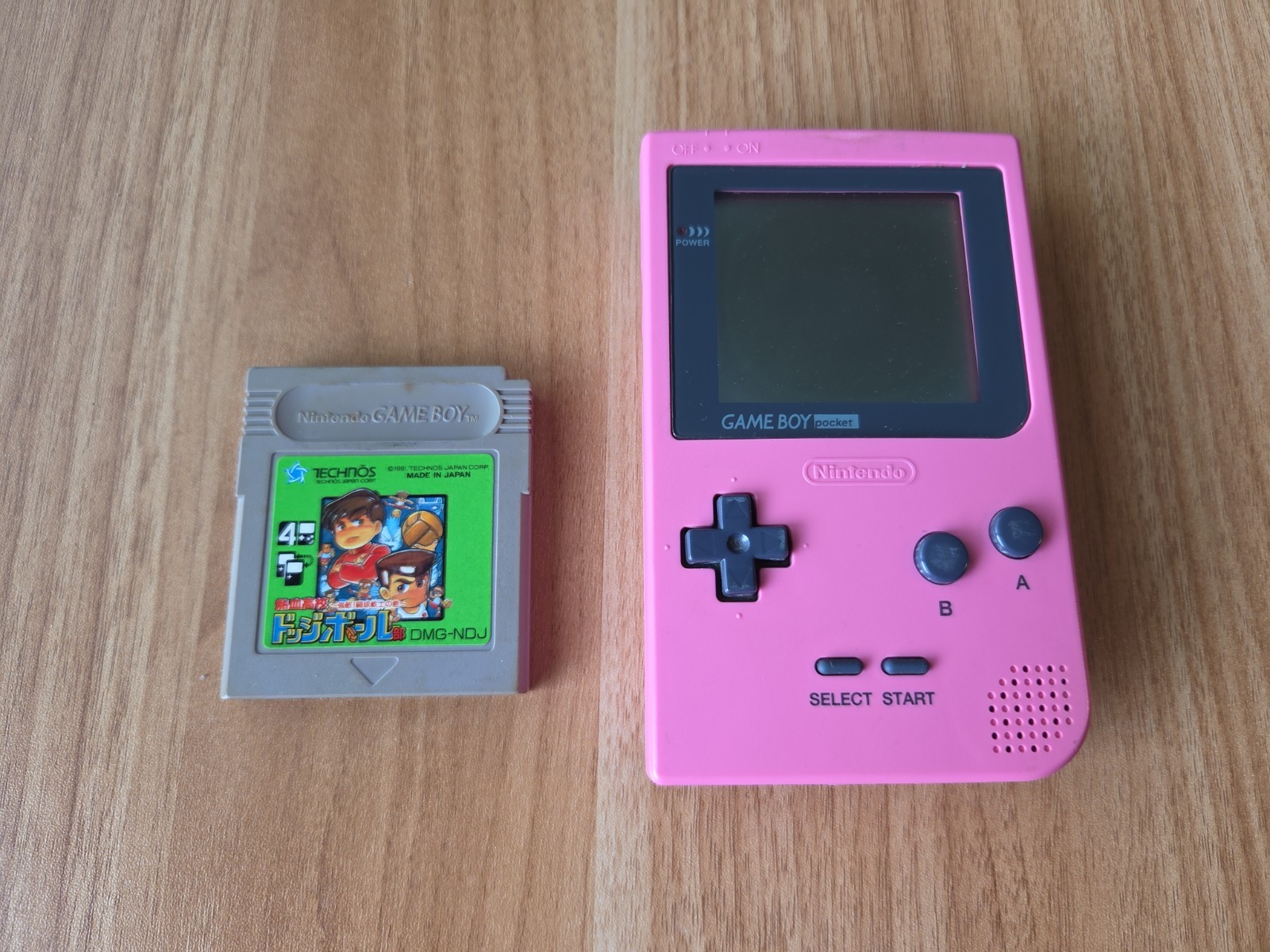 Nintendo Game Boy Pocket MGB-001 – Pink – 100% OEM – Tested Working RARE Import!