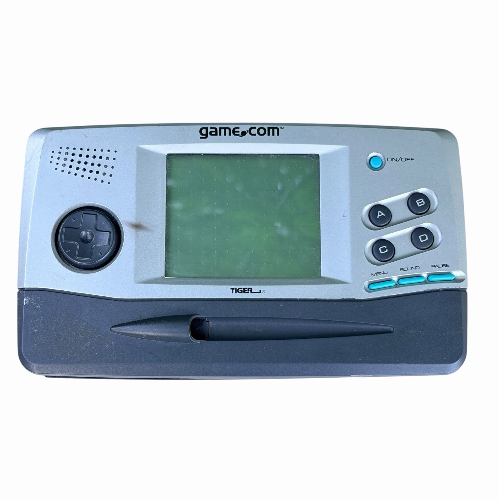 Vintage 1997 Tiger Game.com Handheld Video Game Console SCREEN ISSUE + Internet