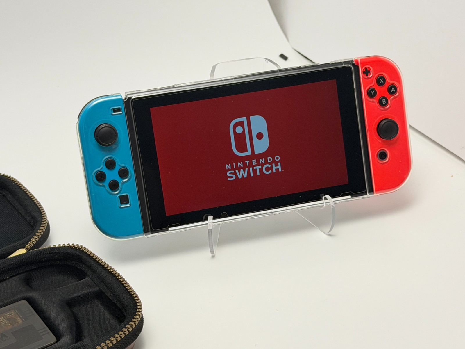 Nintendo Switch Console Zelda Breath of the Wild Bundle *Blue/Red Joy-Cons