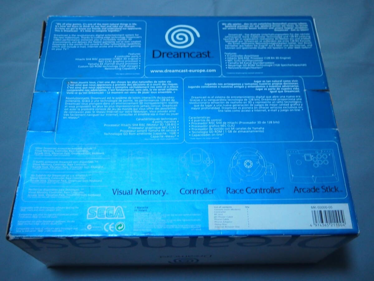 Sega Dreamcast PAL EU HKT-3030 Console *COMPLETE – UNUSED? MINT*