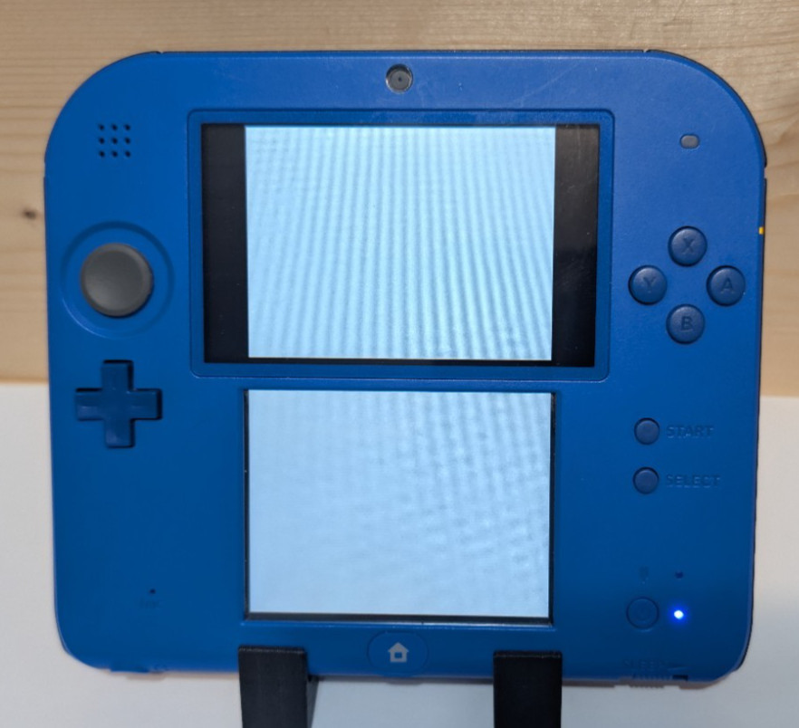 Nintendo 2DS Blue/Black US Version W/Cable *Tested*