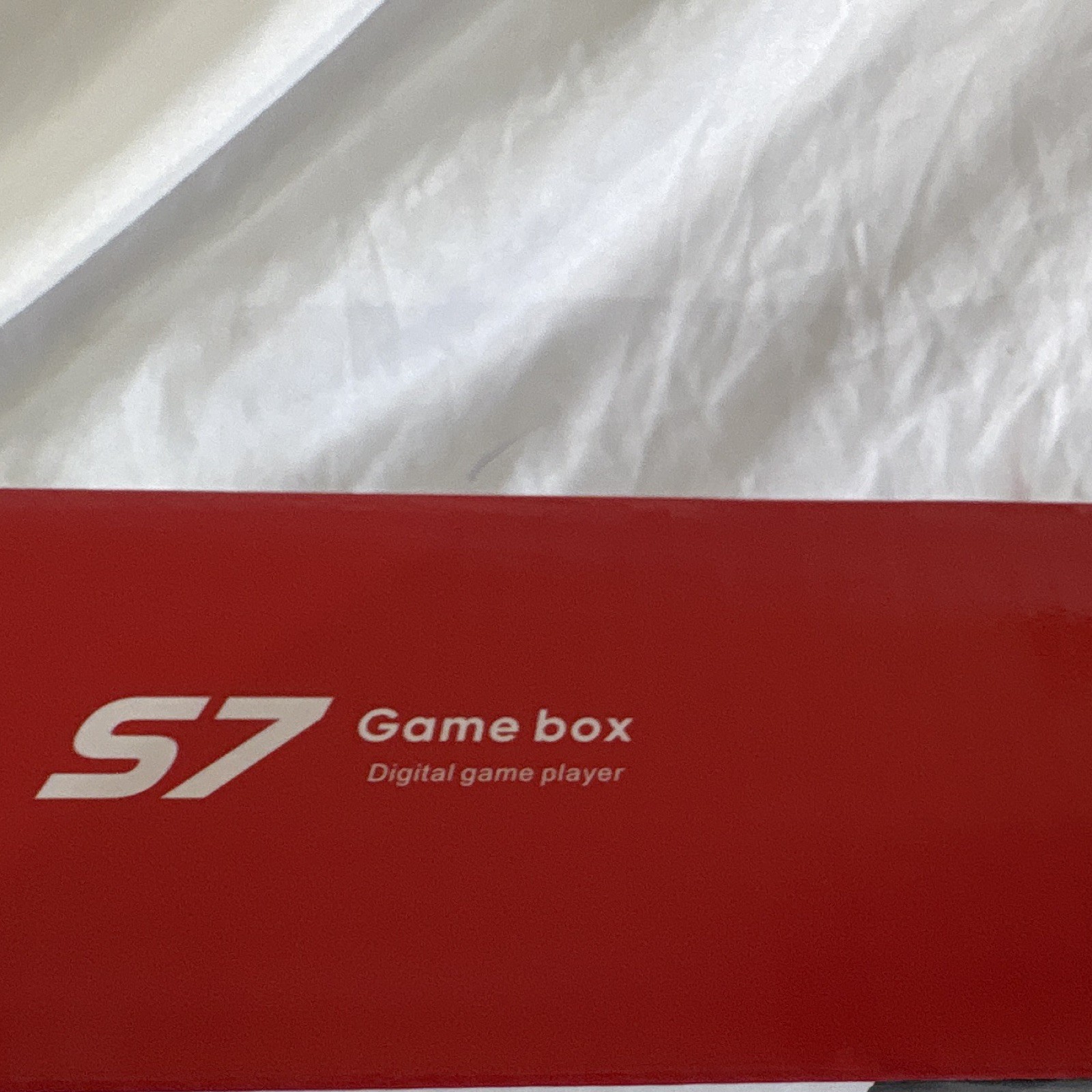 S7 Game Box Handheld System Digital Game Player HDMI Rechargeable Blue/Red/Black