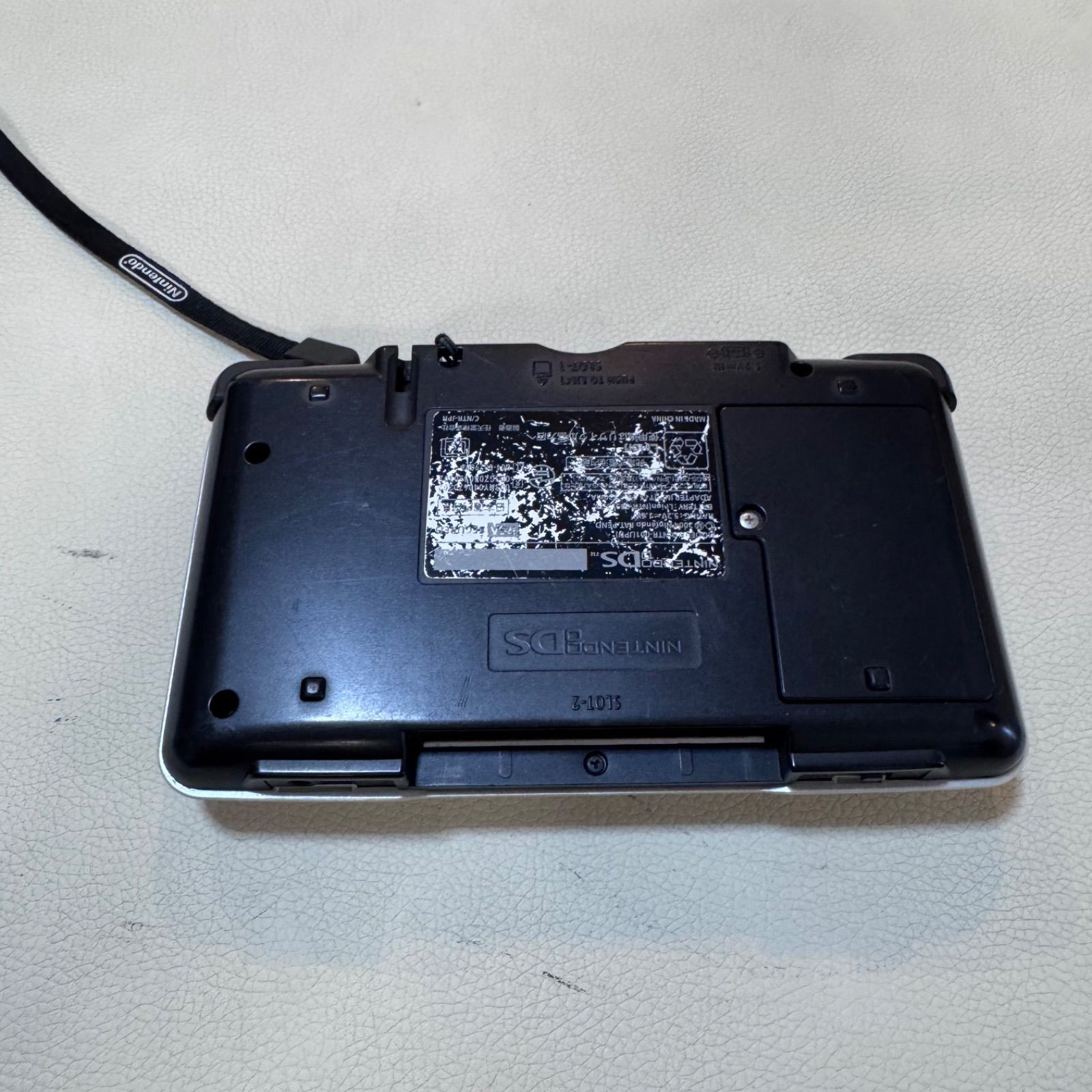 Original Nintendo DS NTR-001 Console Silver Tested Working from Japan