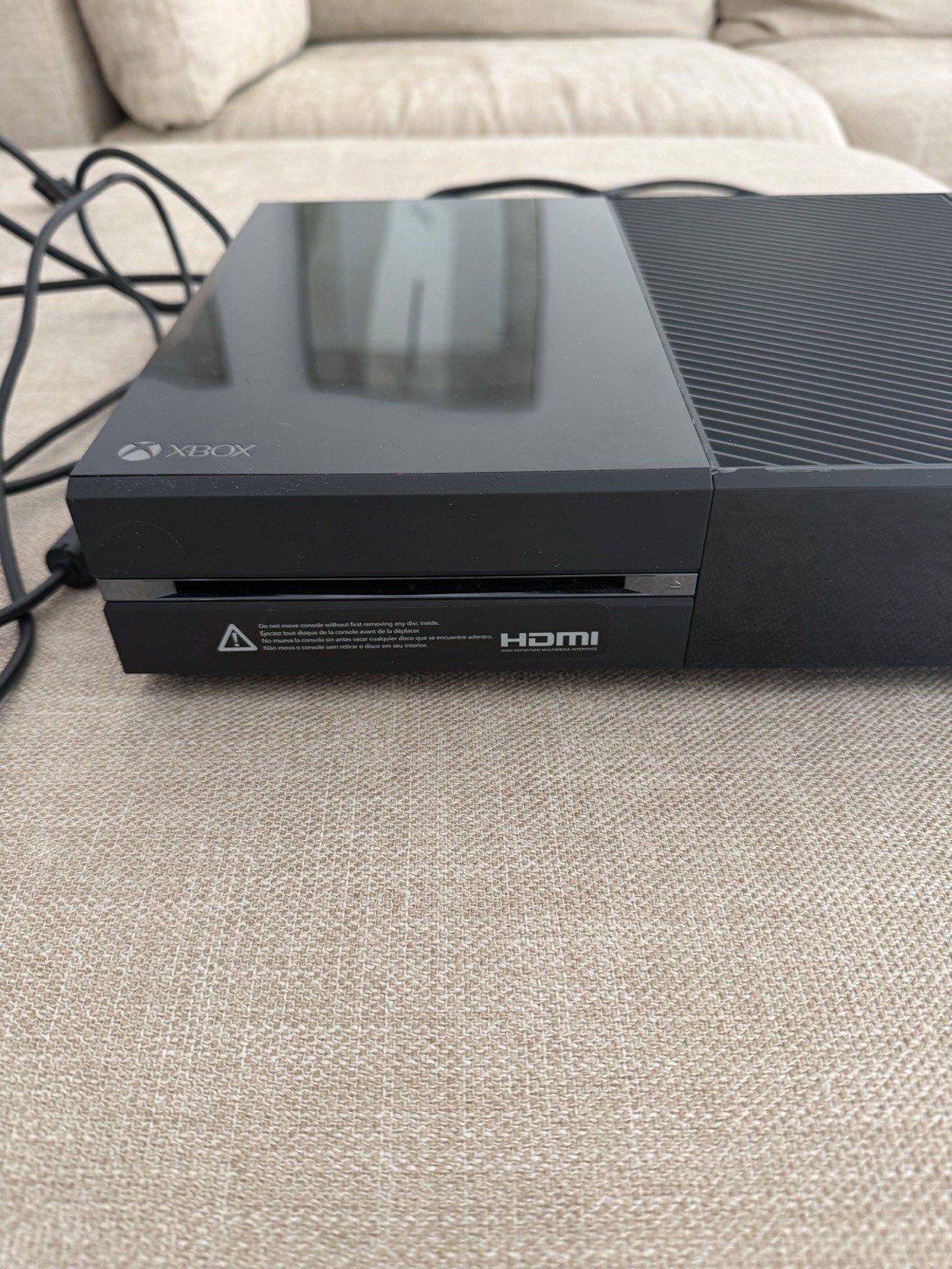Microsoft Xbox One Black 500GB Console with Power Cord, HDMI and Controller