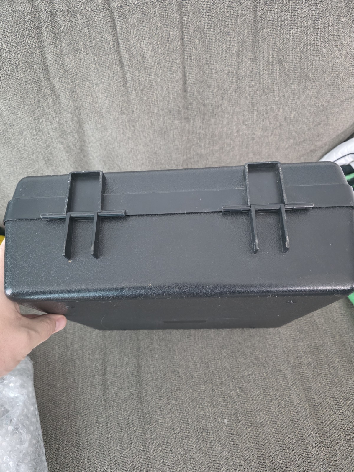 TURBOGRAFX-16 TG16 CD SYSTEM STORAGE CARRYING CASE PINS & HINGES ARE EXCELLENT!