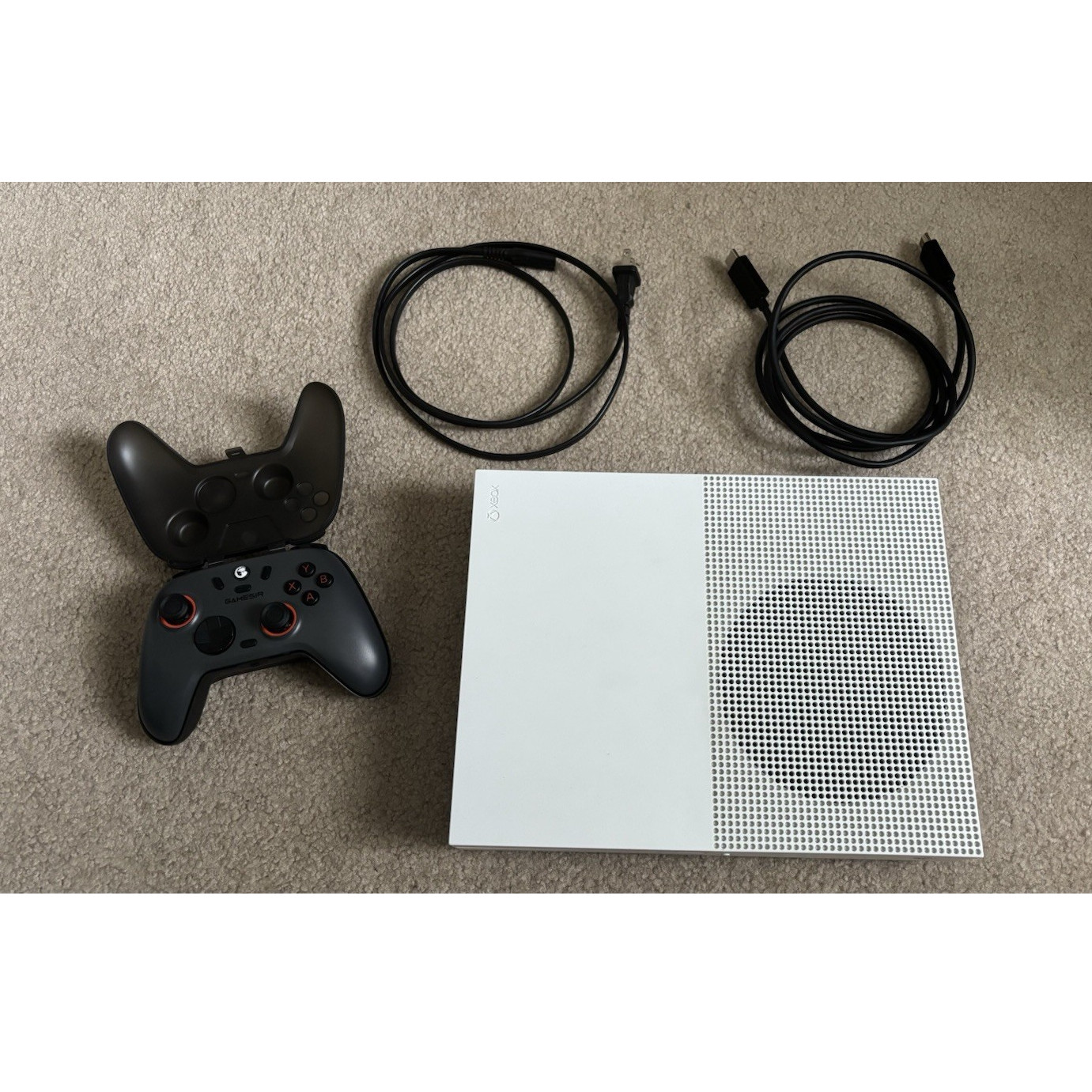 Xbox One S 1TB White Console + NEW GameSir Wireless Controller