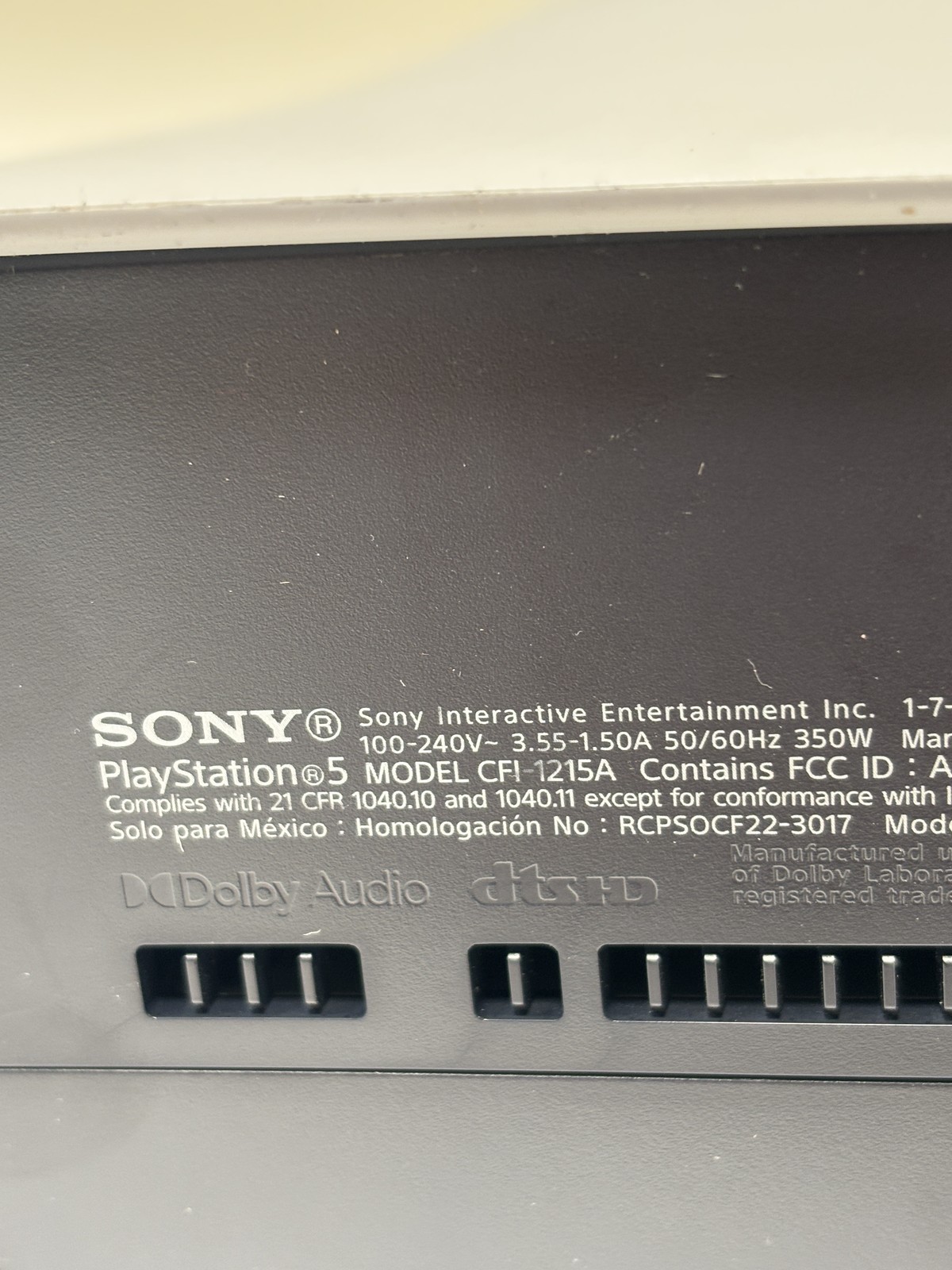 Sony PlayStation 5 CFI-1215A Blu-ray Edition 825GB SSD Video Game Console 2731