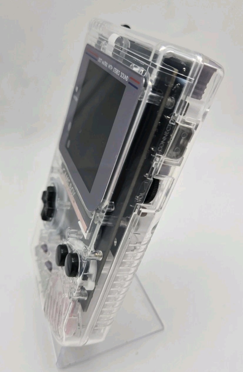 Restored Nintendo DMG GameBoy – New Shell – Laminated IPS Screen – New PCB Board
