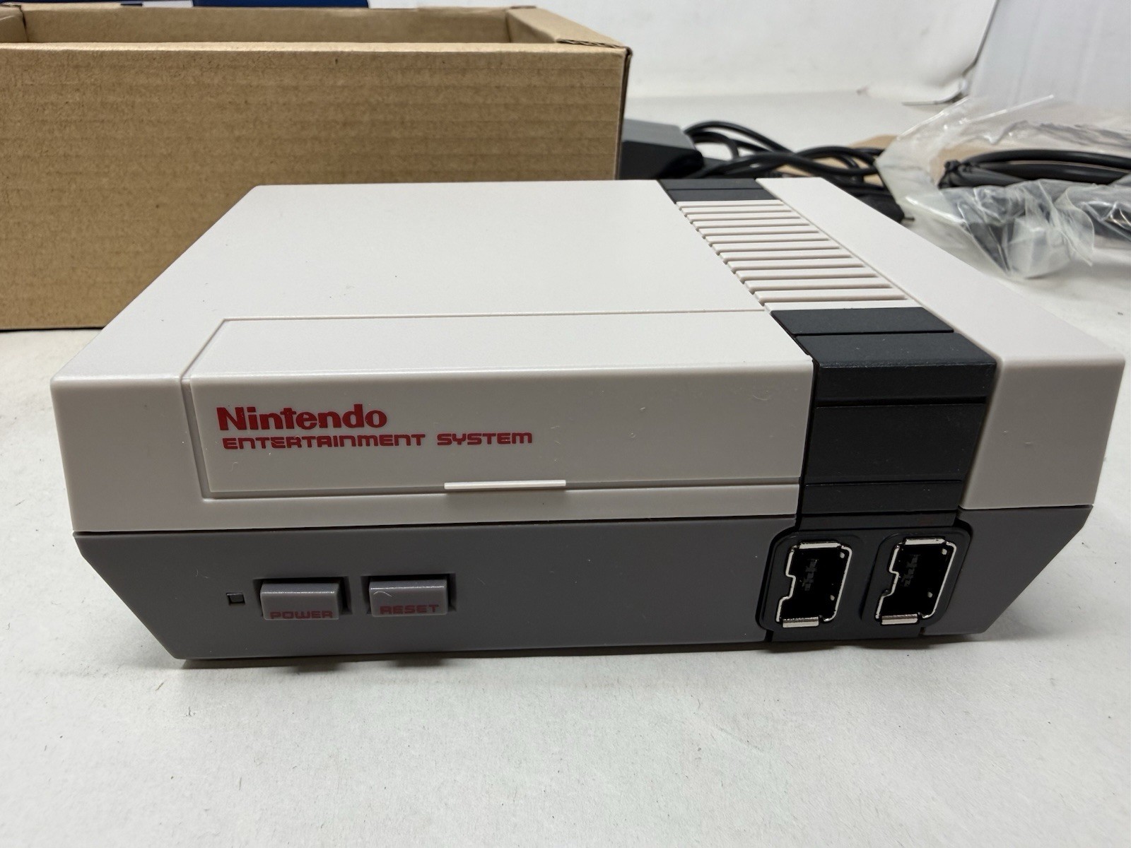 Nintendo Entertainment System NES Classic Edition Console – White/Gray Open Box