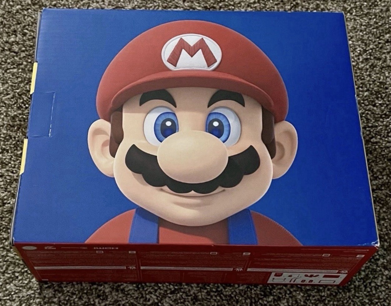 Nintendo Switch HAC-001(-01) Mario Choose One Bundle 32GB Console – Black/Red