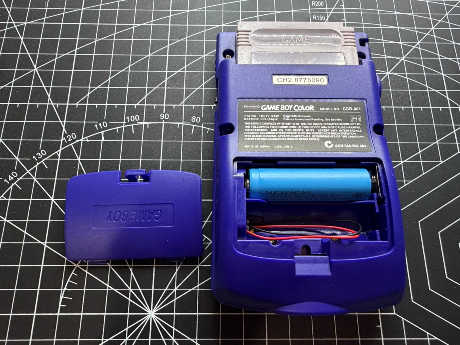 Retro ESP32 W/ Highlight LCD & Gameboy Color Housing & Recharge Battery & 2GB SD