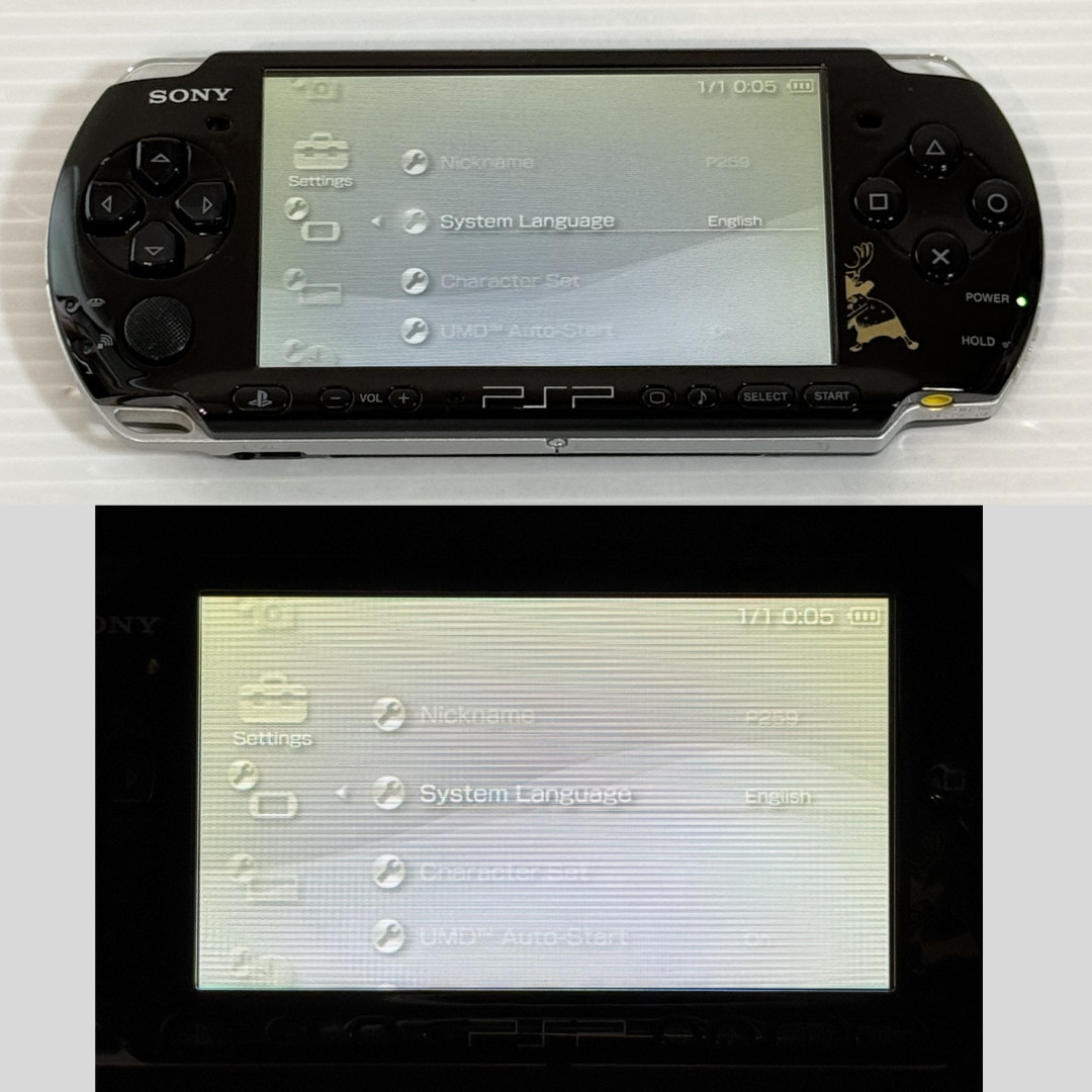 Sony PSP-3000 Console One Piece ROMANCE DAWN Limited w/Pouch, etc. – Excellent
