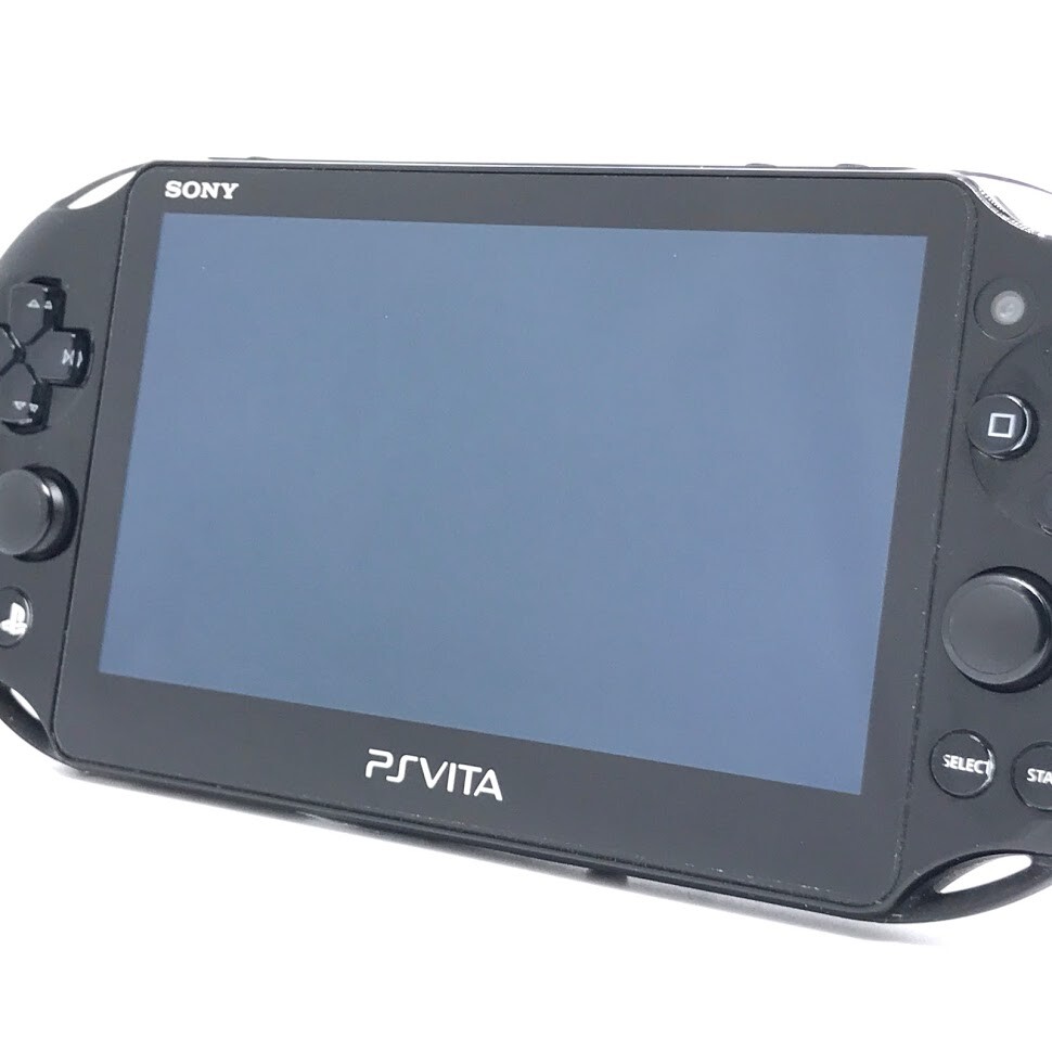 SONY PS Vita PCH-2000 Slim Black Wi-Fi LCD FW:3.01 w/ Charger, Box «Mint»