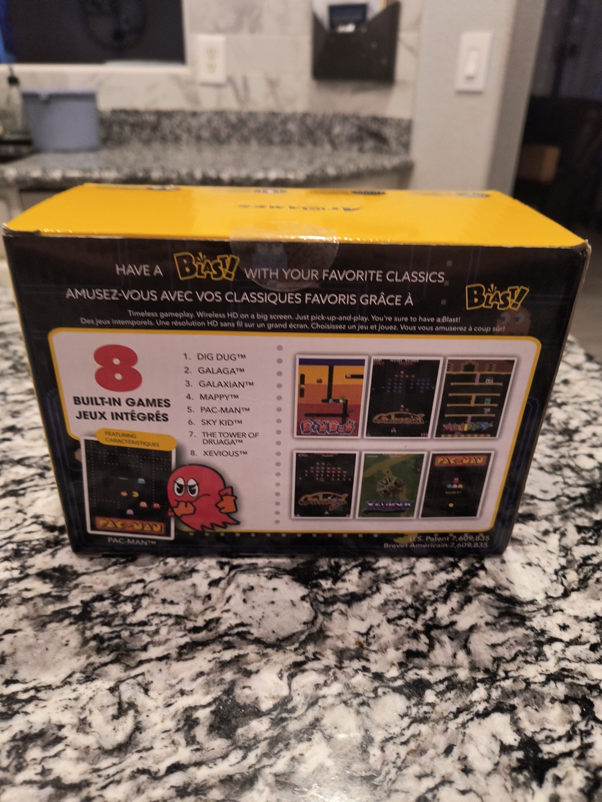 Bandai Namco Flashback Blast Pac-Man With 8 Built-in Games Brand New
