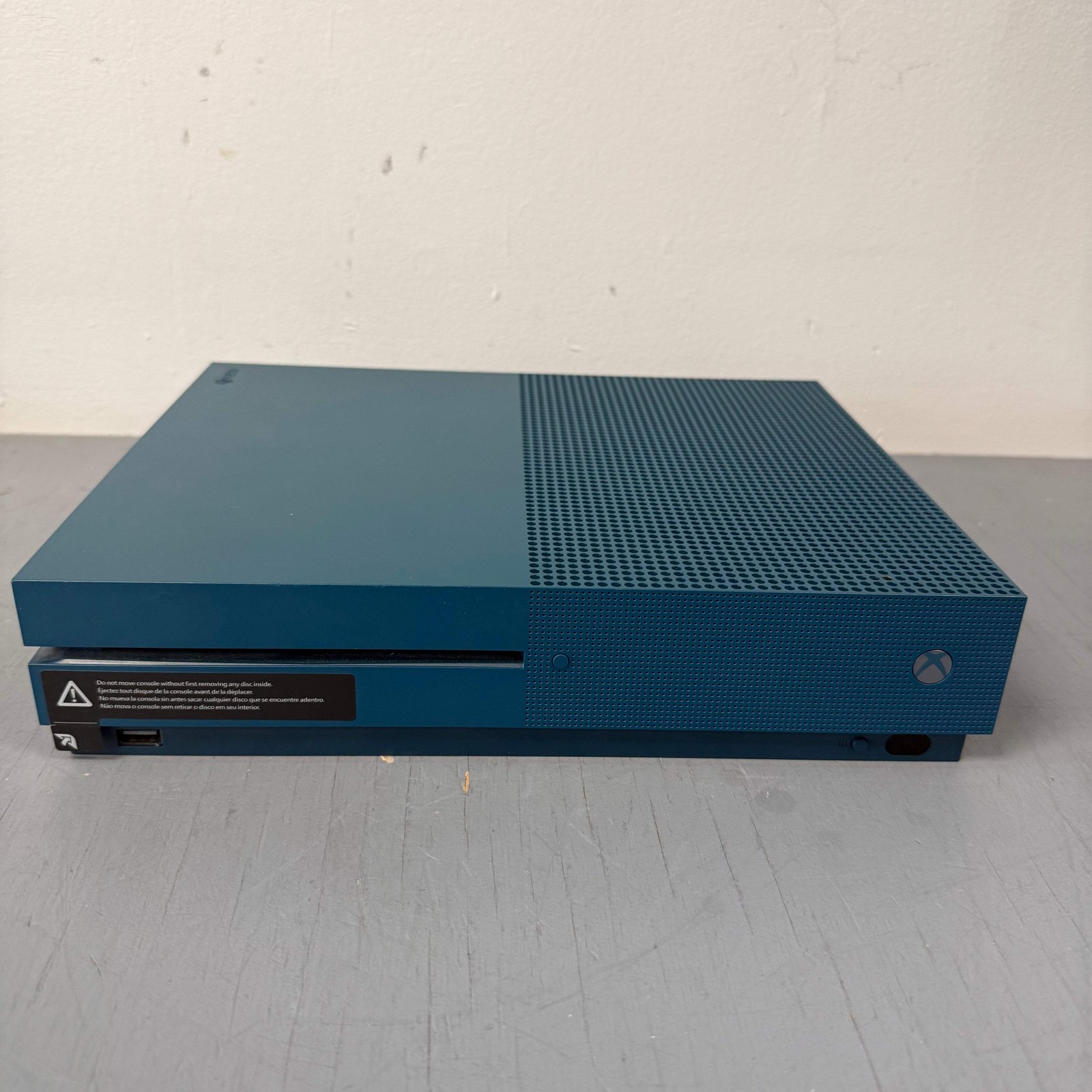 Microsoft Xbox One S 500GB Console Gaming System Only Deep Blue 1681