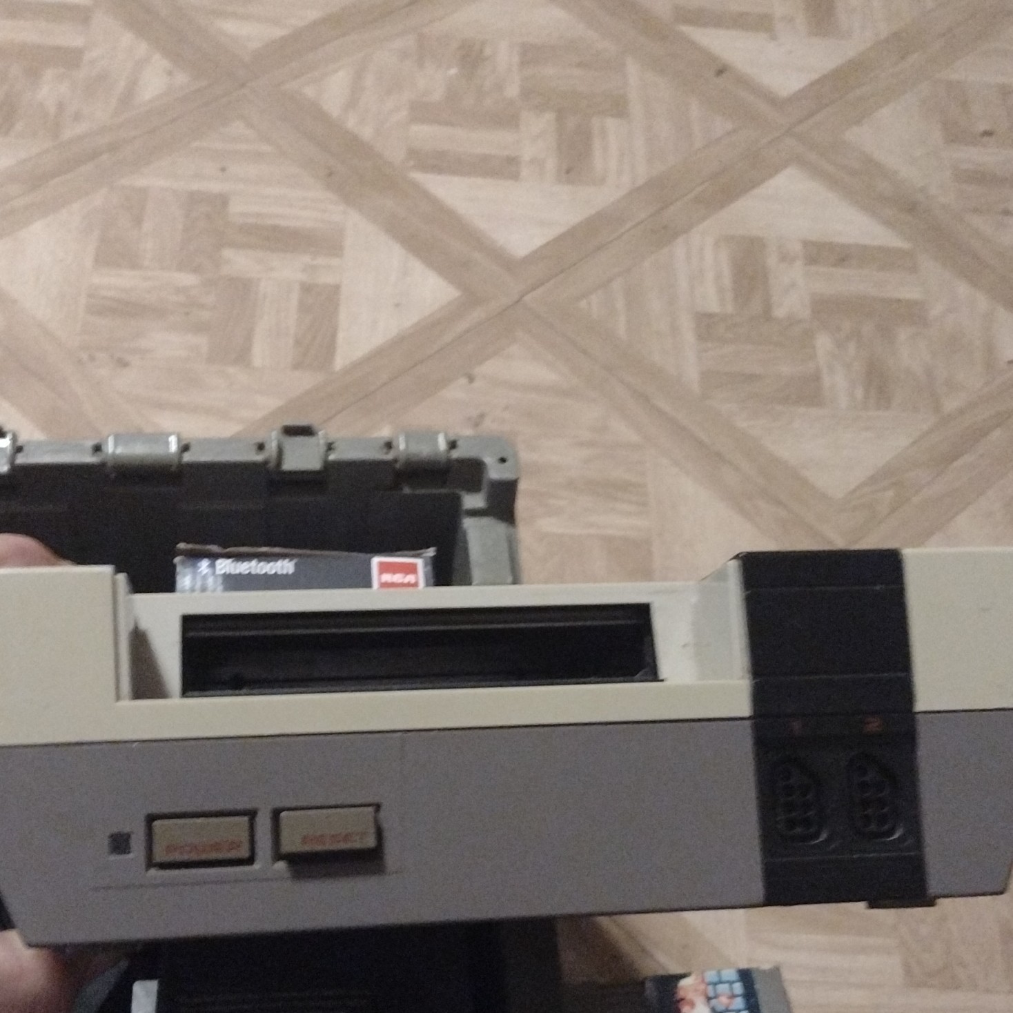Nintendo Entertainment System NES-001 Gray Home Console RF Connectivity 1985