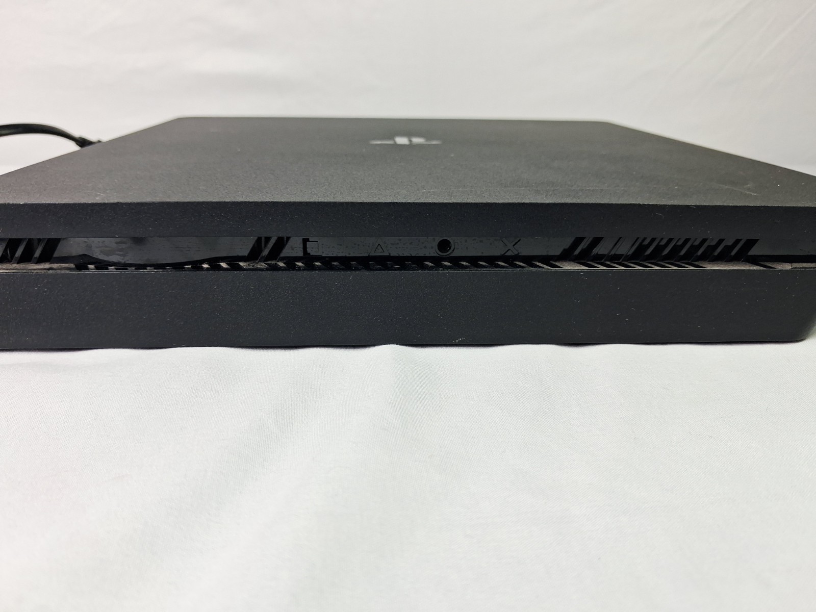 Sony PlayStation 4 PS4 Slim Console For Parts Repair Disc Drive Scratches Discs