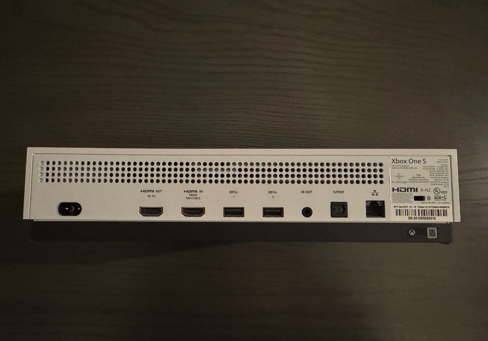 Xbox One S 1TB Console – Working Tested, Includes Controller, Cords, and 6 Games