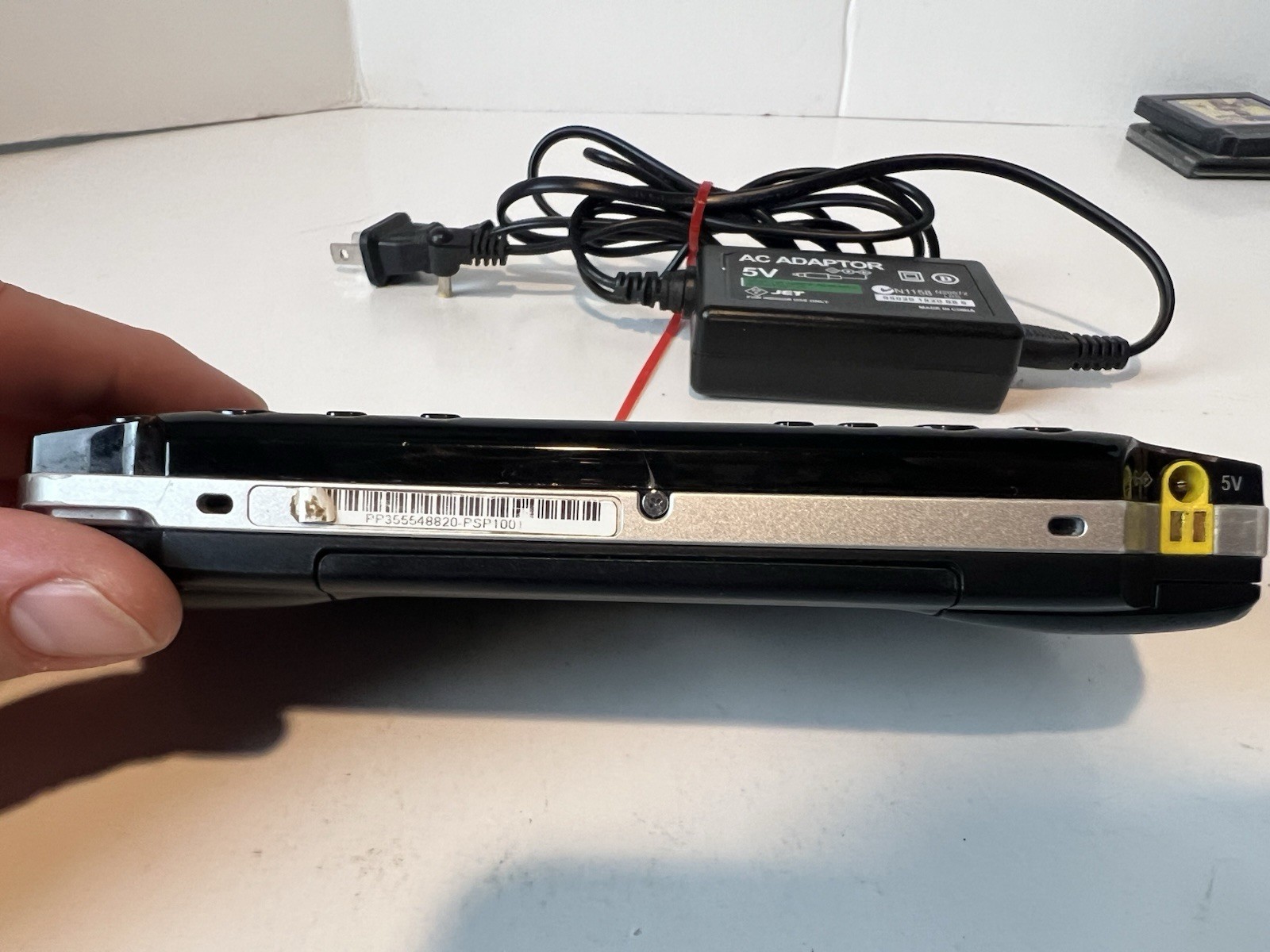 Sony PSP 1001 Black Console w/ Charger, Tested & Working- New Battery