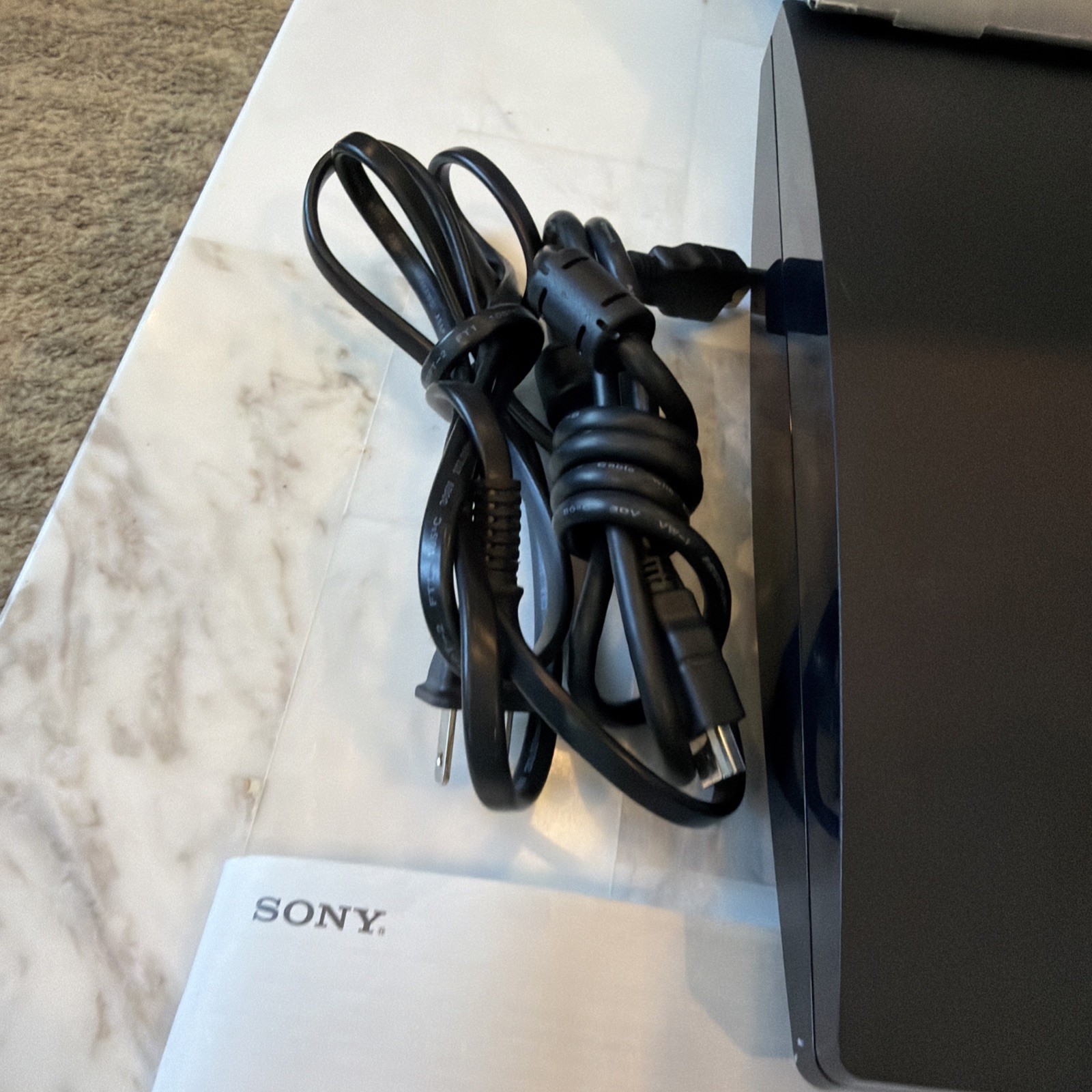 Sony PlayStation 3 Slim Move Bundle 320GB Charcoal Black Console With 5 Games