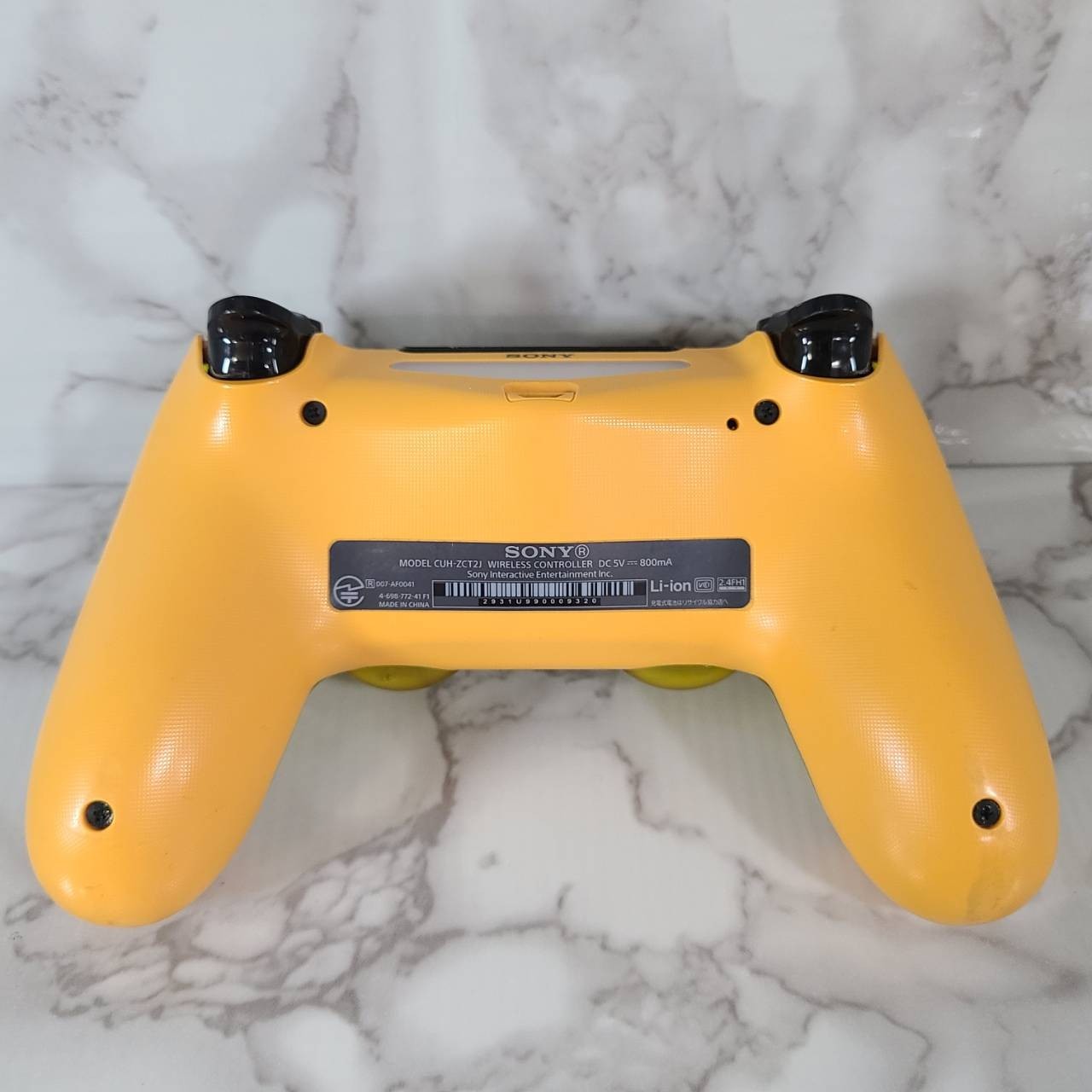 Sony 4 PS4 Dualshock 4 DEATH STRANDING Yellow Wireless Controller Select Rank
