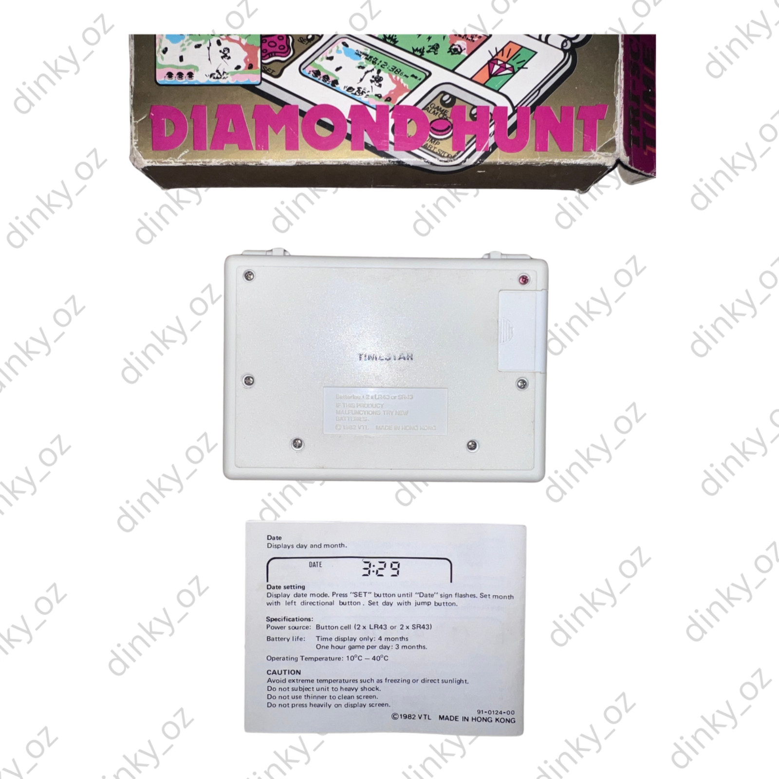 V-Tech Time & Fun ‘Diamond Hunt’ WORKING CONDITION IN BOX