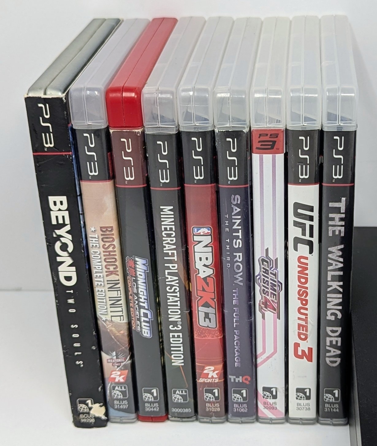 PlayStation 3 PS3 Slim 160GB Console Bundle w 10 Games – Time Crisis 4 – Tested!