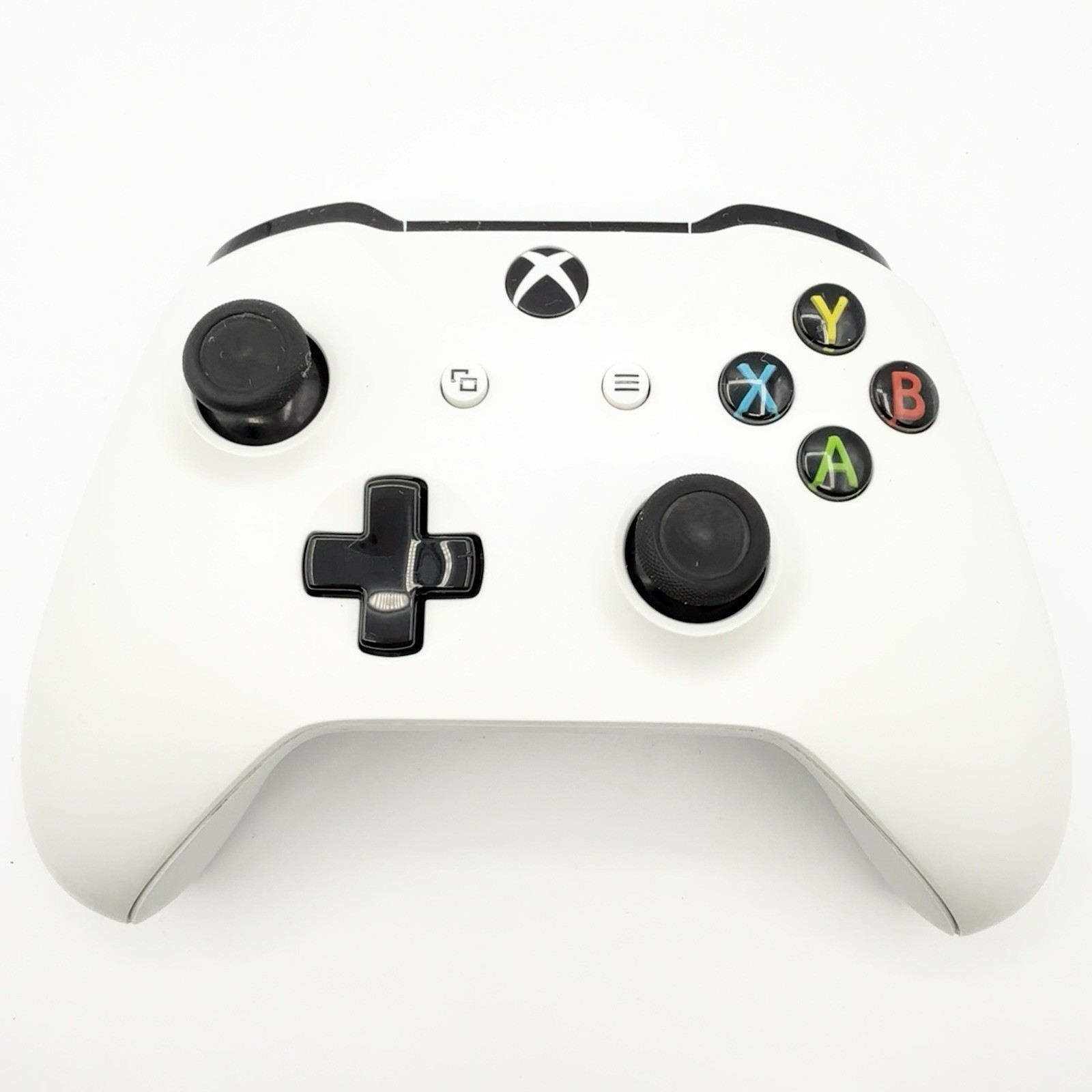 Microsoft Xbox One S White Console 500GB 1681 Cords Controller Games Tested