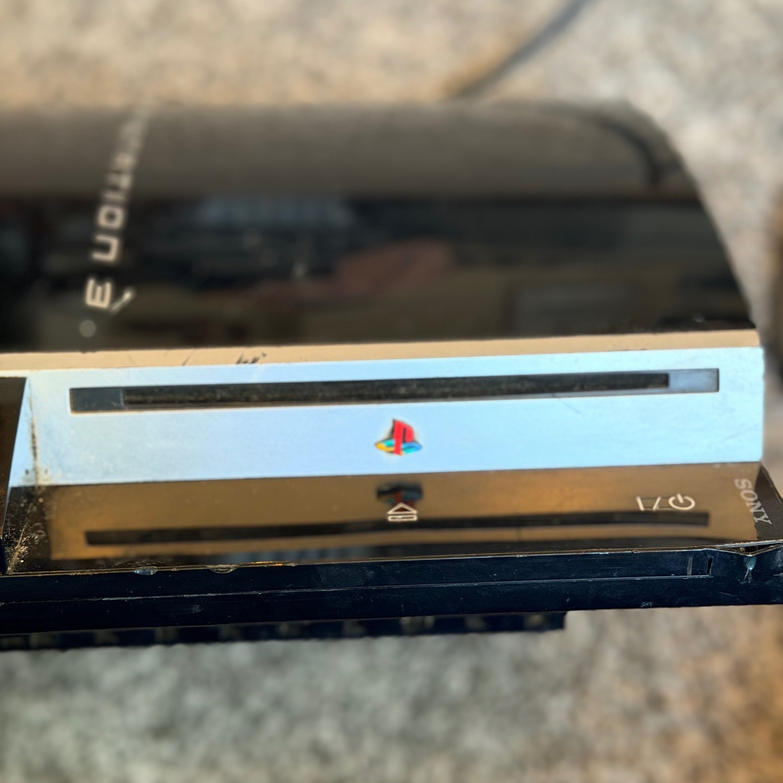 Sony PlayStation 3 CECHK01 Console Parts Repair Only Piano Black
