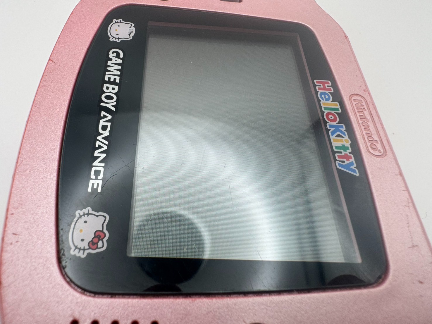 Nintendo Game Boy Advance Hello Kitty Pink Limited Edition GBA TESTED JAPAN 15+