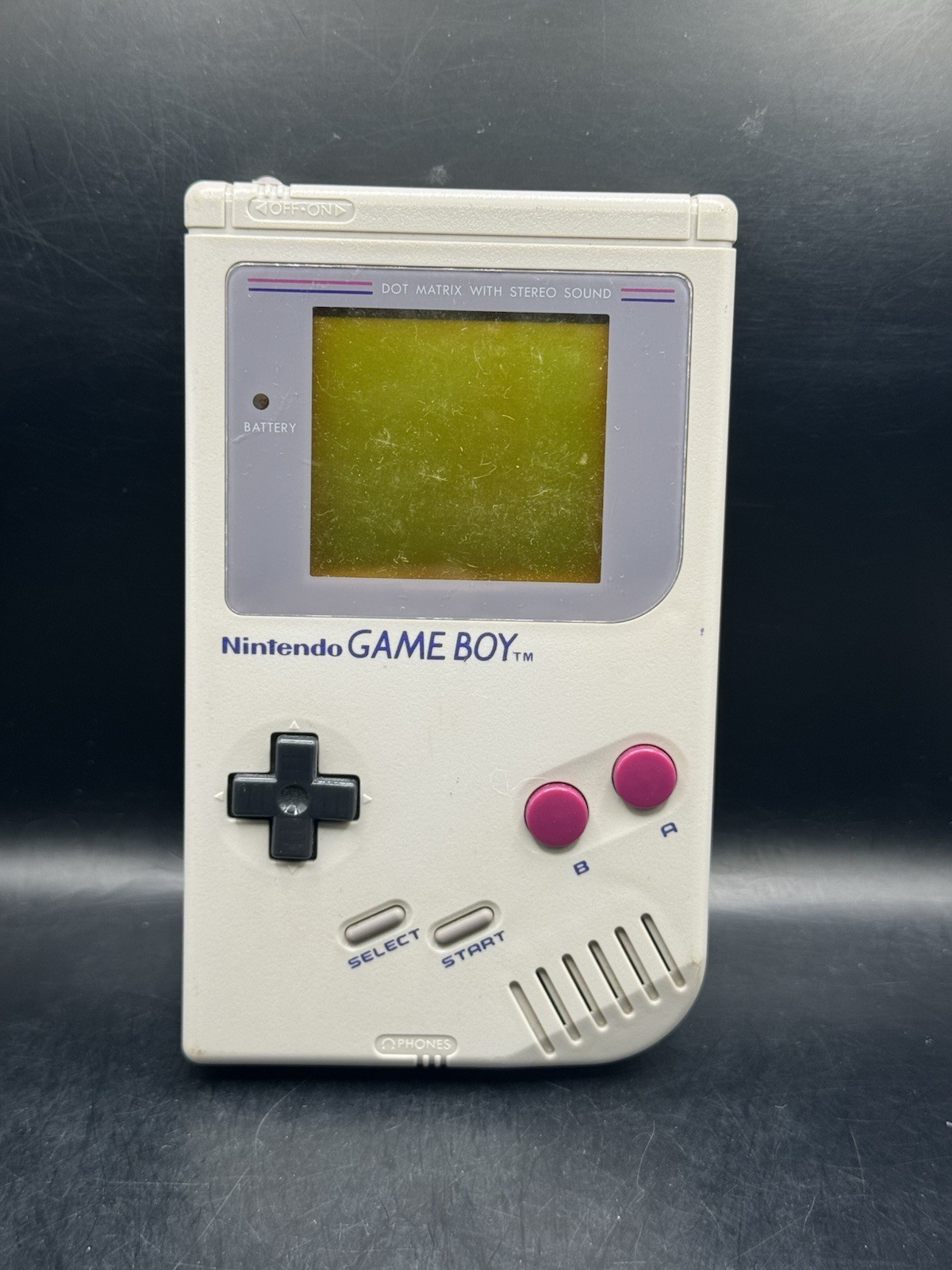 Nintendo Game Boy Launch Edition Handheld System – Gray (Read Description)