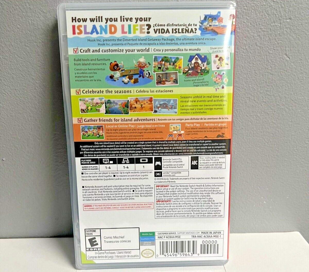 Animal Crossing: New Horizons – Nintendo Switch New Sealed