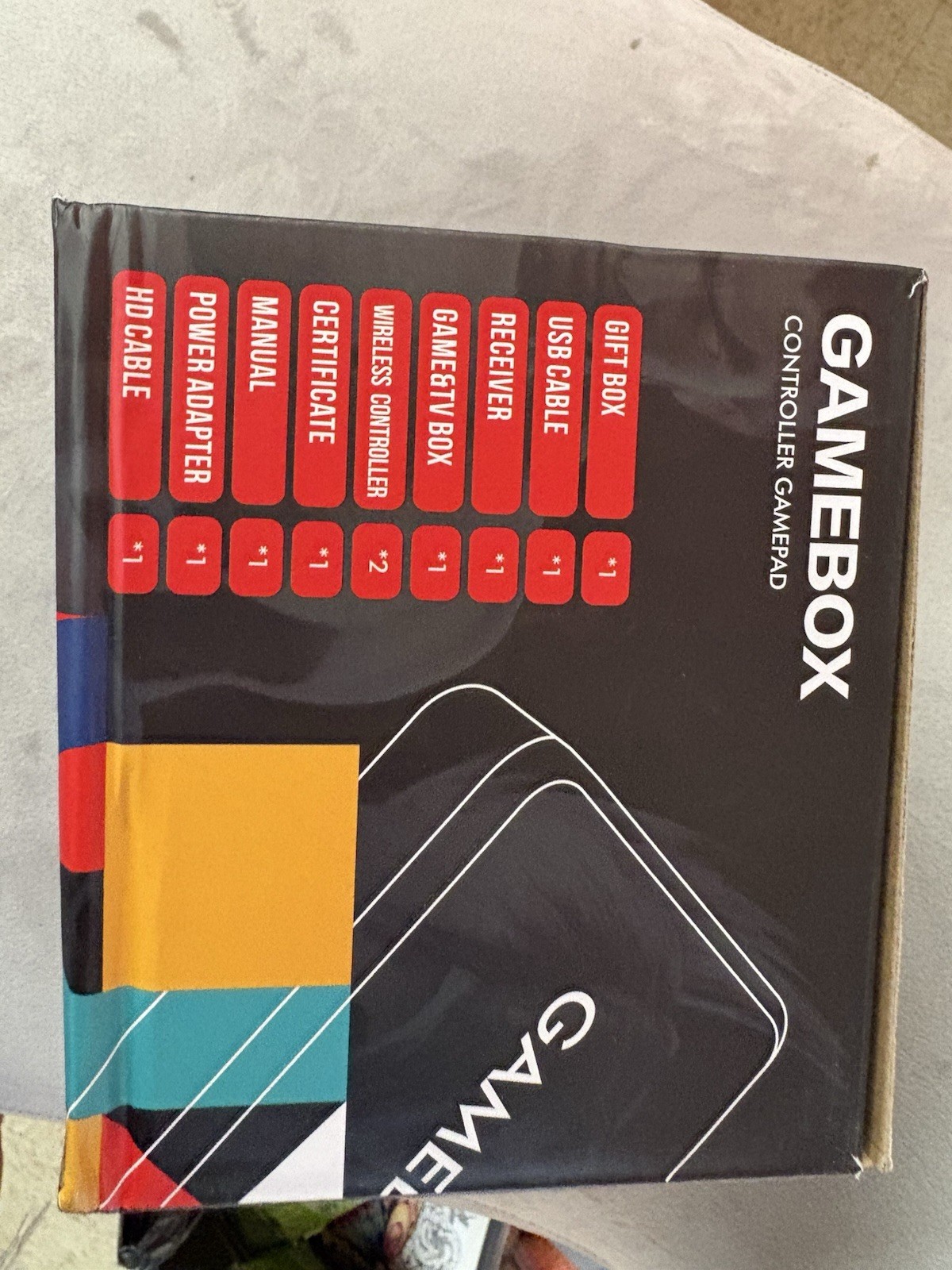 Gamebox G11 Pro 4K UHD Home Console 256GB USB-A Black w/ Wireless Gamepad