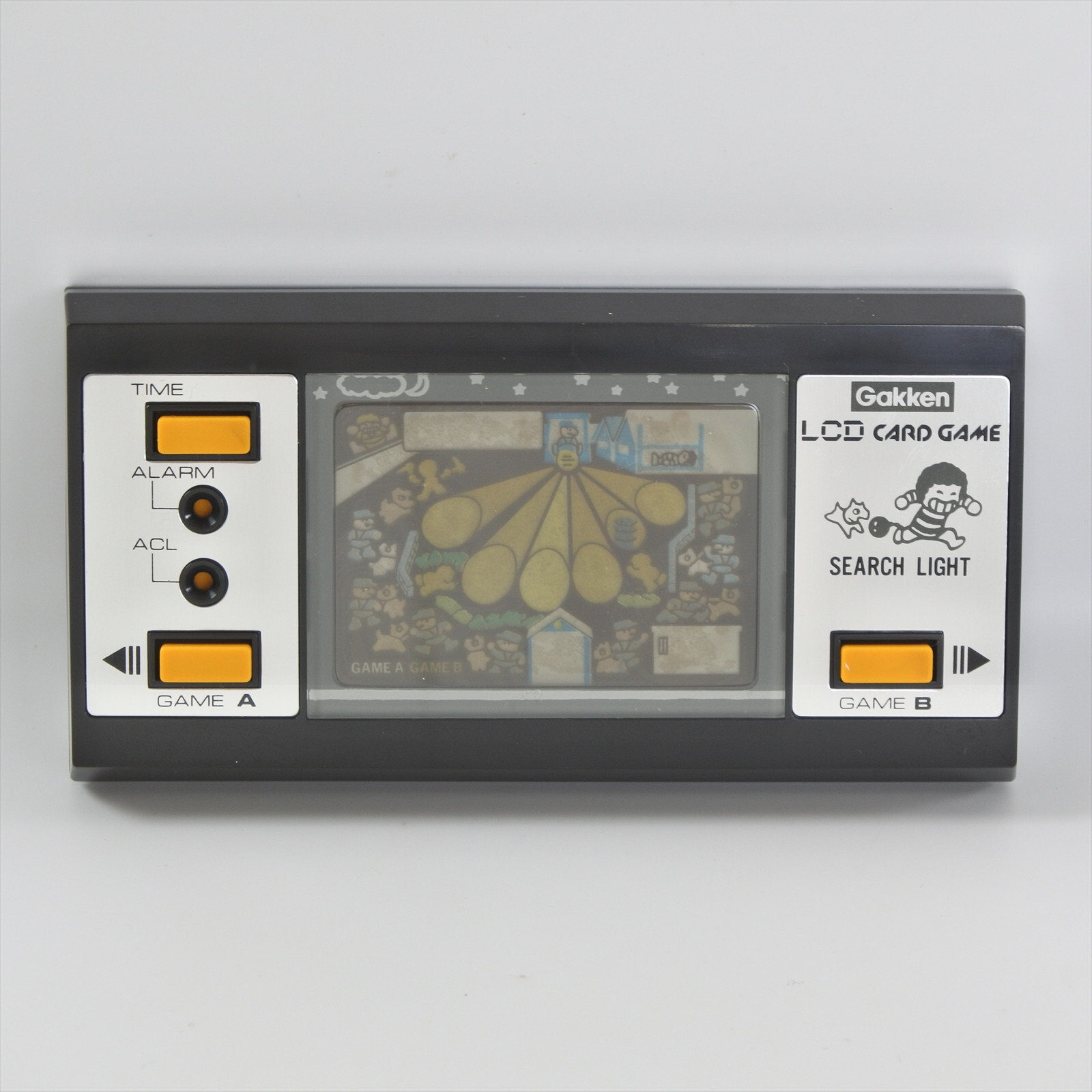 LCD SEARCH LIGHT Handheld console Card Game Watch Boxed Gakken 149