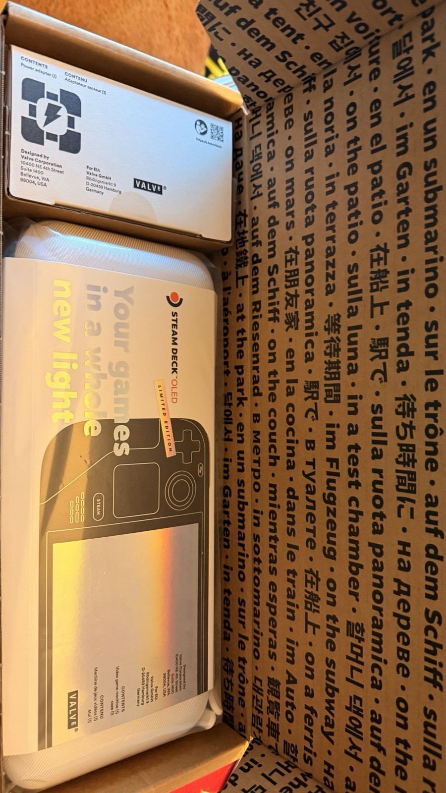 NEW Valve Steam Deck OLED 1TB Handheld Console White LIMITED EDITION SEALED 1
