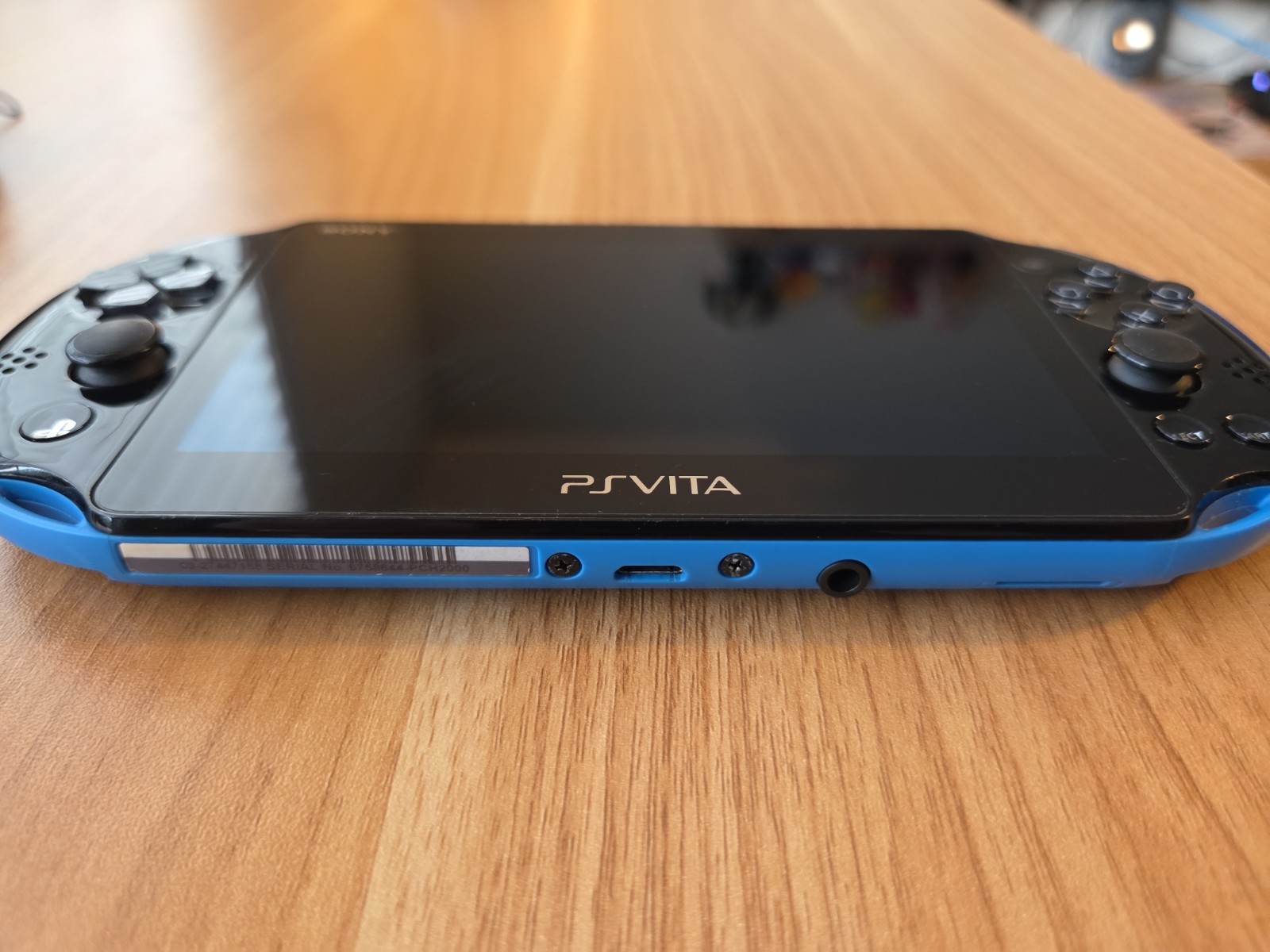 Sony PlayStation Vita Slim PS VITA Pch-2000 Black And Blue Console US SELLER