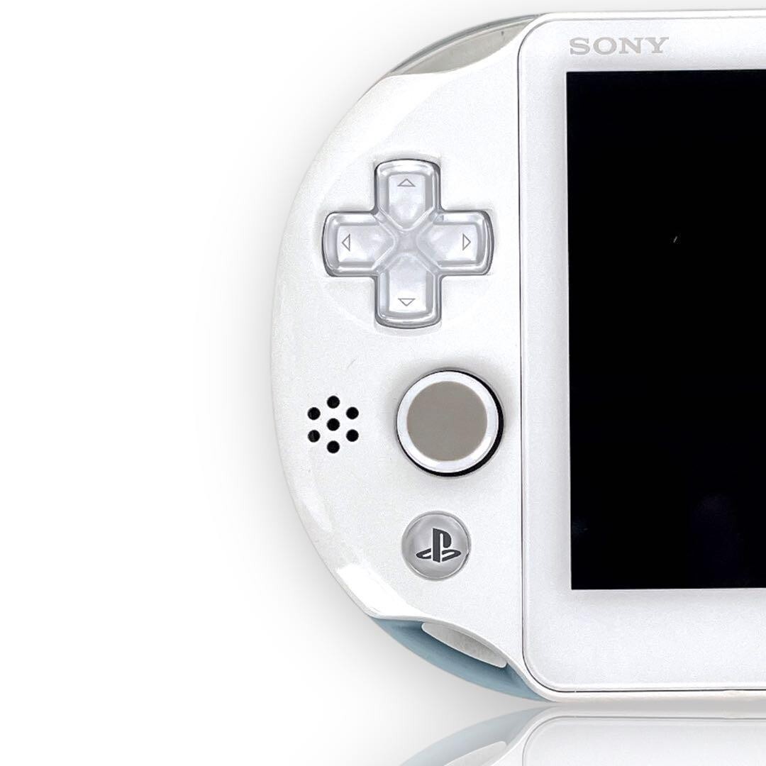 【Unused】SONY PS Vita Light Blue / White PCH-2000 ZA14 Console Wi-Fi model F/S JP